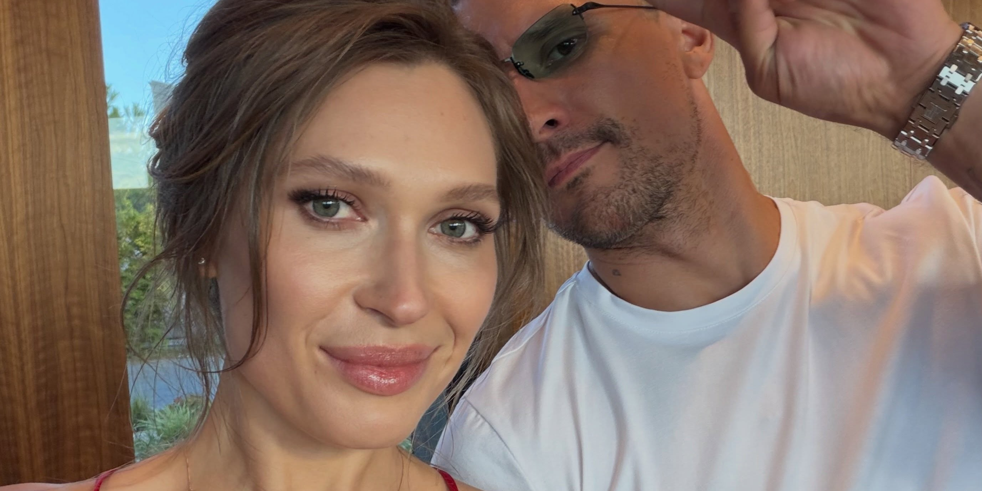 Елена Светлицкая с Тарасом Цымбалюком пришла на свадьбу друзей (Фото: instagram.com/olena_svitlytska)