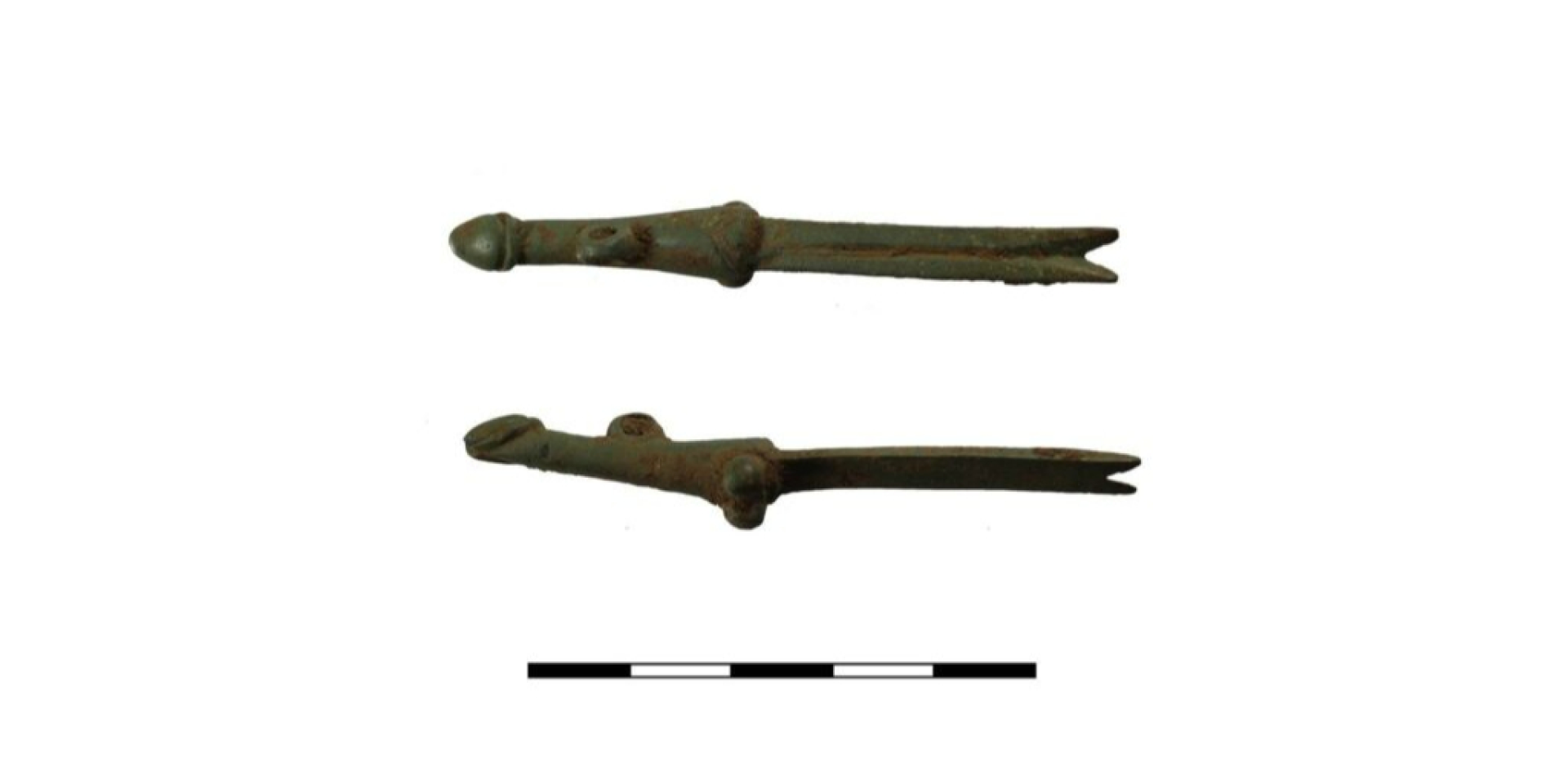 Редкий фаллический очиститель для ногтей возрастом 1600 лет (Фото: Archaeological Research Services Ltd.)