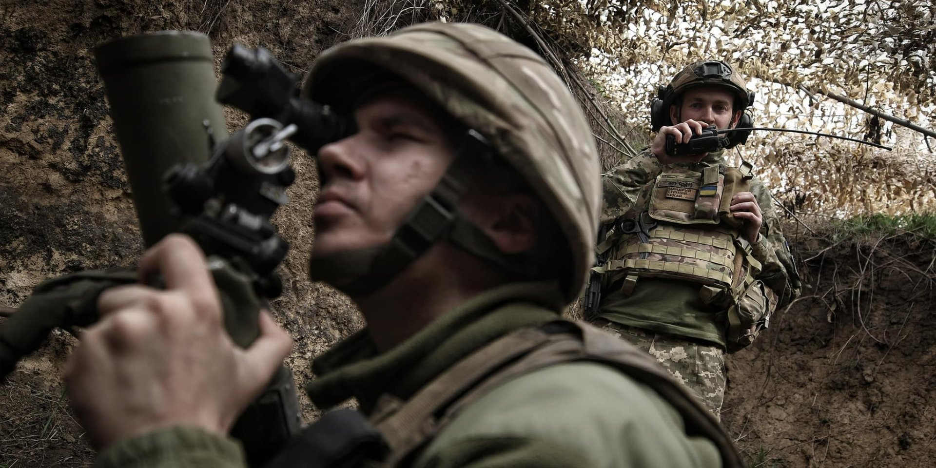 Украинские военные сдерживают наступление оккупантов (Фото: 128-я отдельная горно-штурмовая Закарпатская бригада)