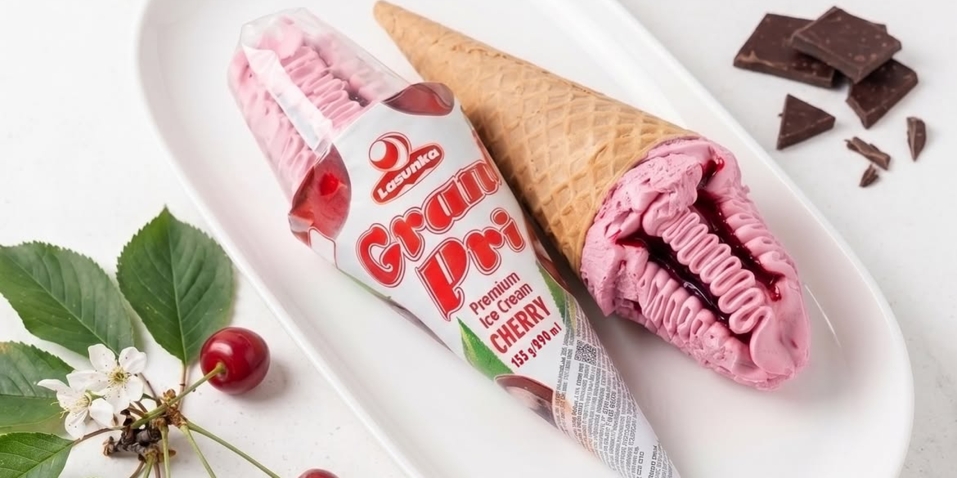 Морозиво бренду Ласунка (Фото: Instagram @lasunka_icecream)