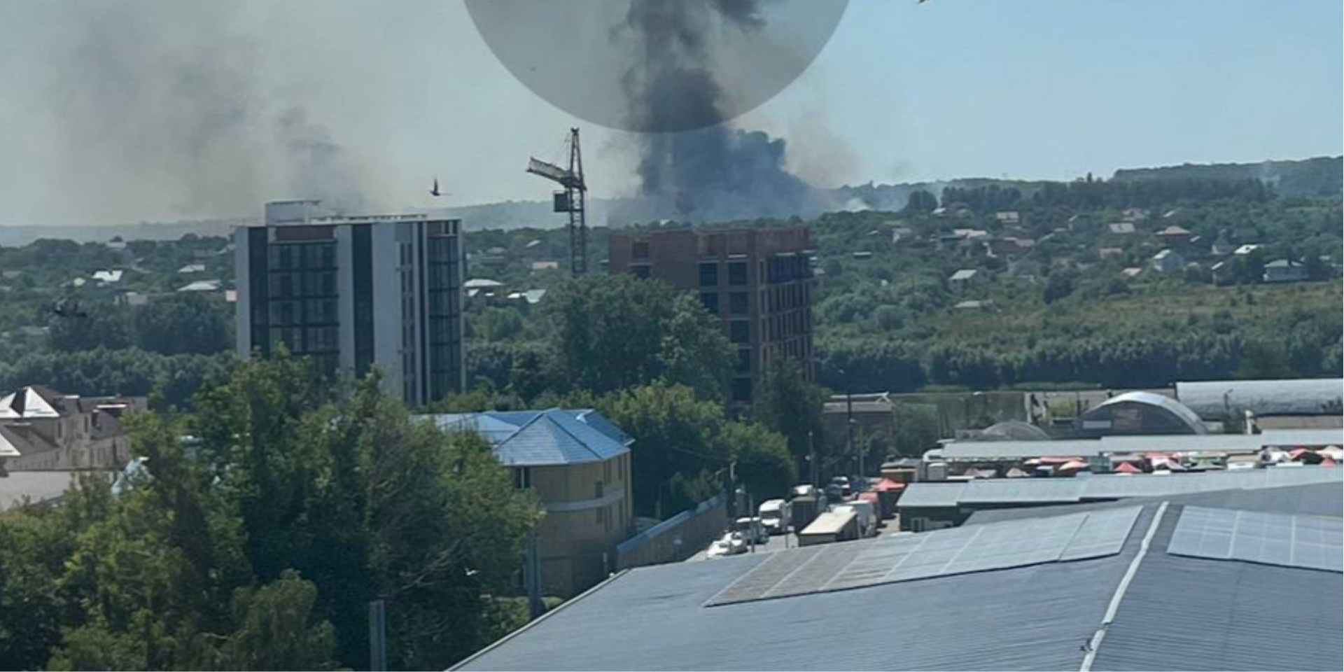 Five soldiers remain missing in Khmelnytskyi (Photo: Khmelnytskyi LIVE/Telegram)