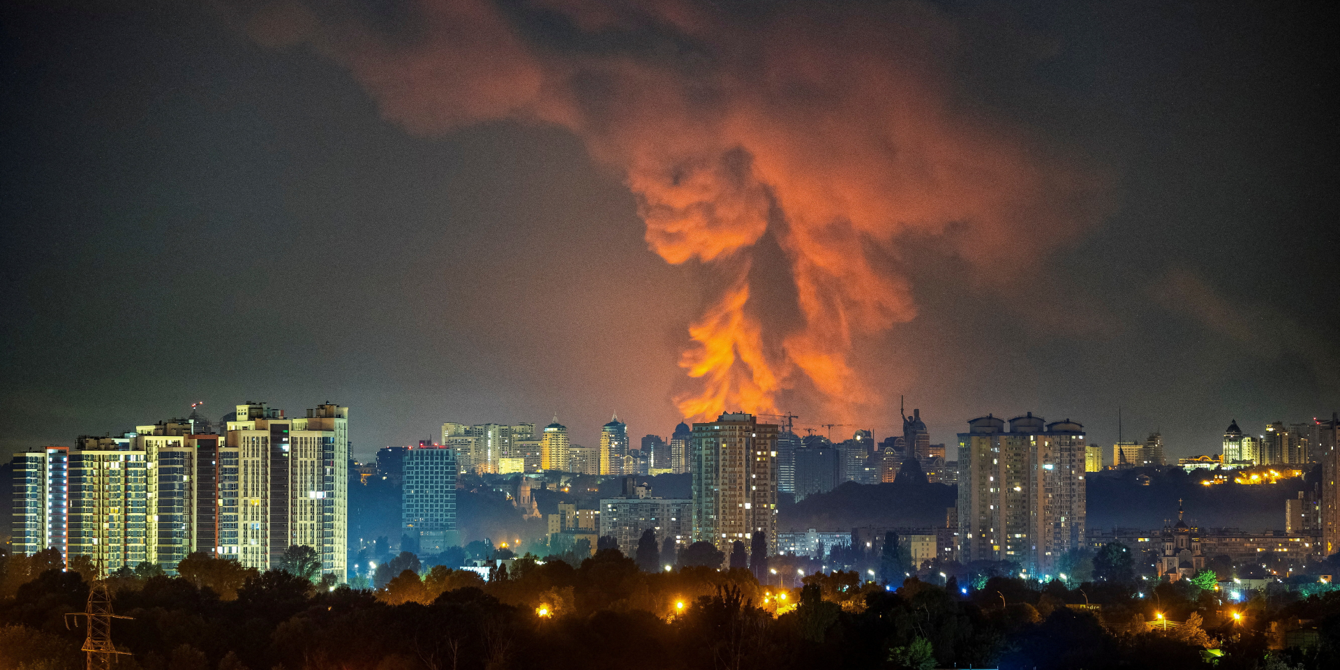 Video reveals charred ruins of Nova Poshta branch following mass Russian strike on Kyiv