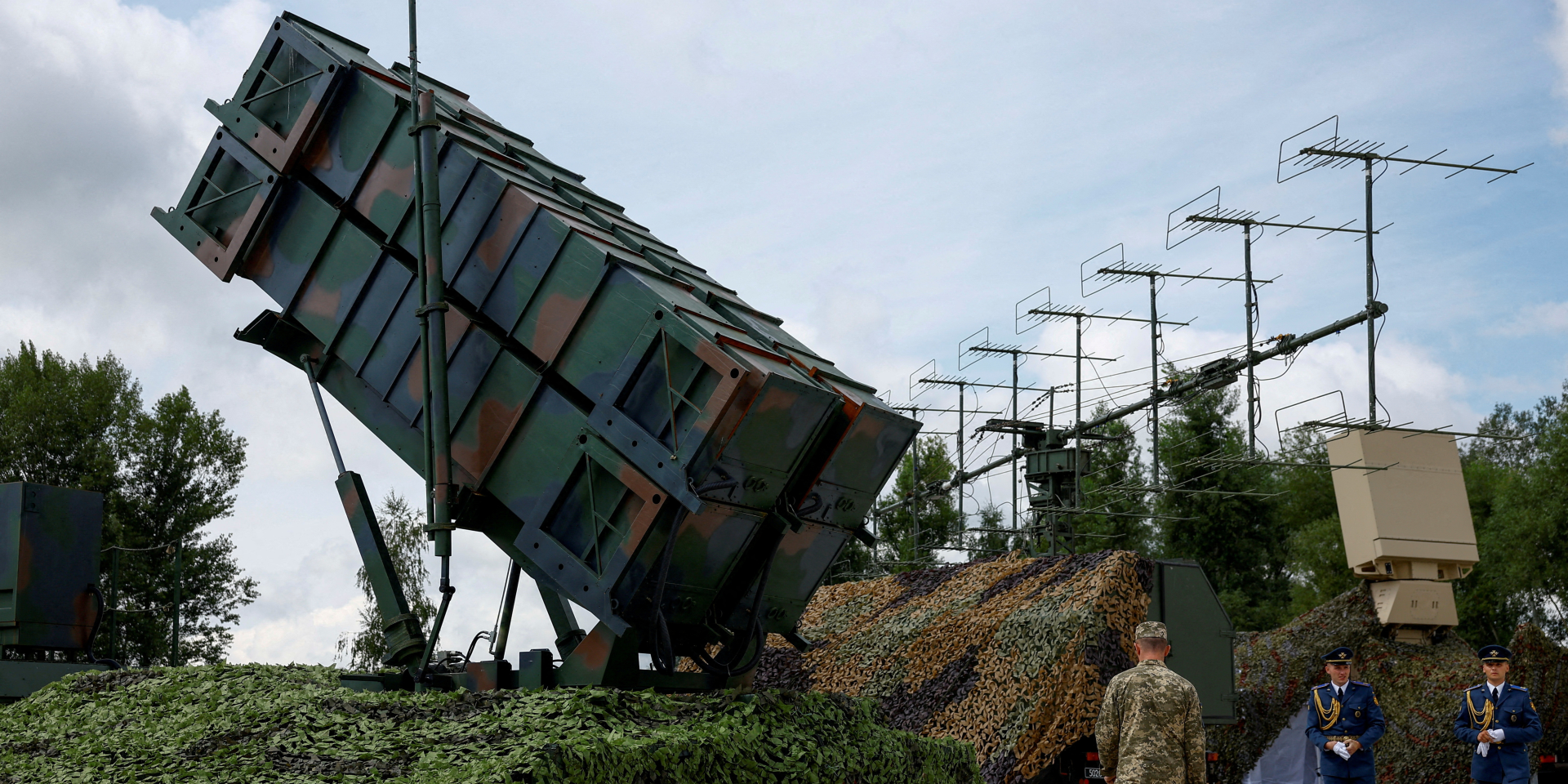 Patriot SAM launcher (Photo: Valentyn Ogirenko/File Photo)