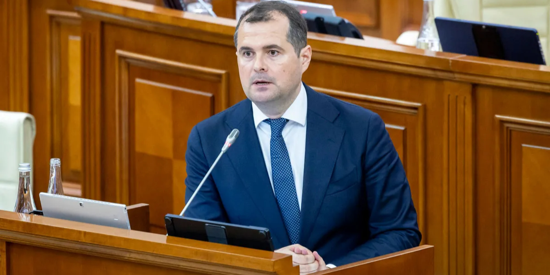 Moldovan Prime Minister Vasile Tofan sees no reason to restrict imports of Ukrainian grain (Photo: logos-pres.md)