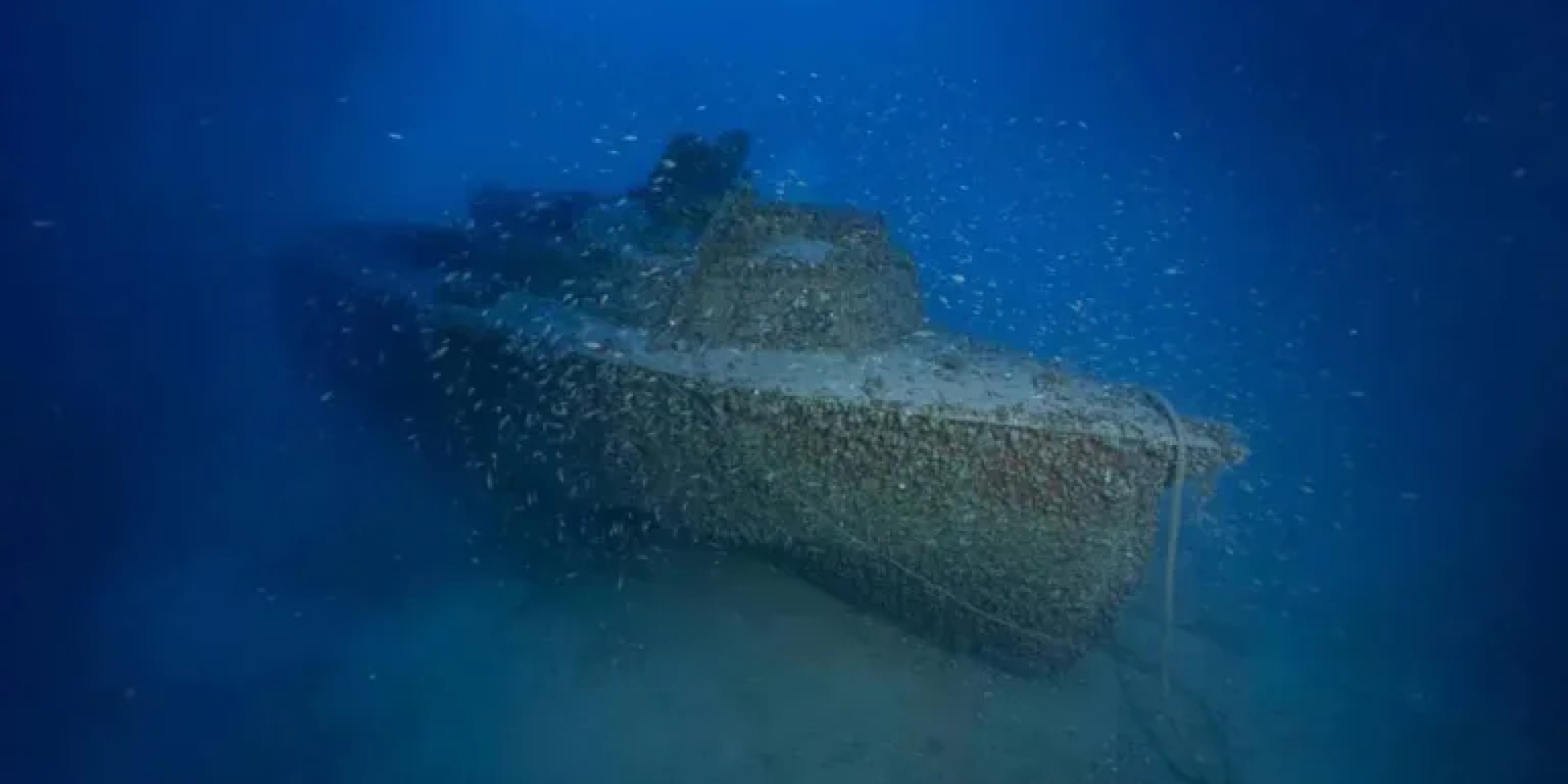 Затонувший катер LS 6 — 12,5-метровый Leichte Schnellboot (Фото: Marinos Giourgas)