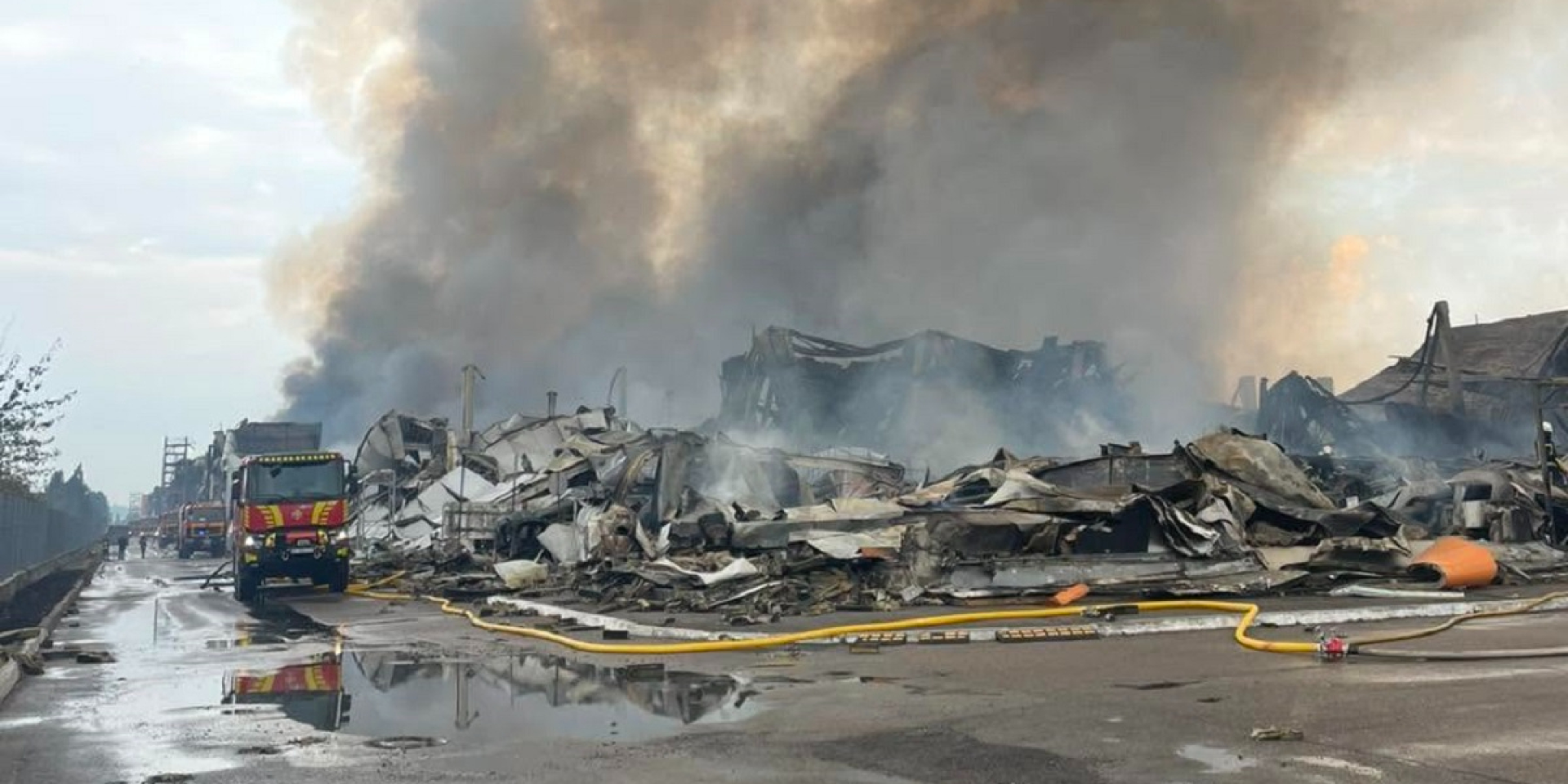 Consequences of the Russian strike on Delta Plus Ukraine (Photo: Delta Plus Ukraine)