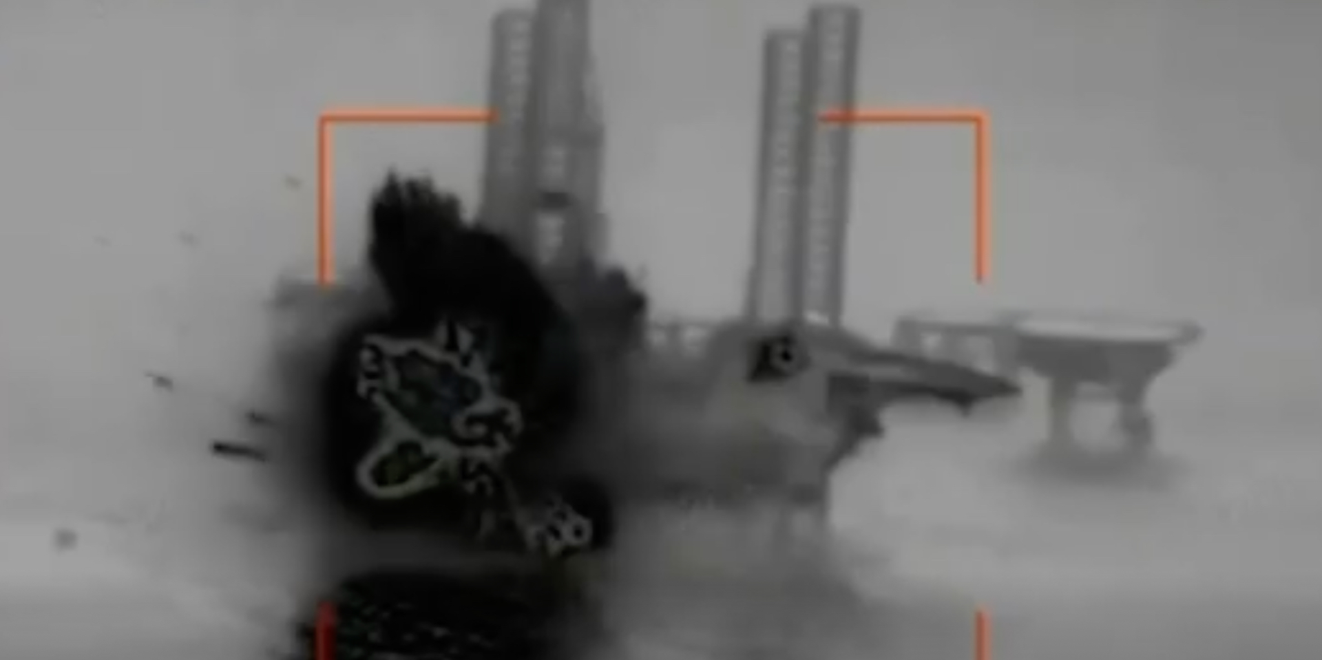 Ukraine's Navy hits Russian drone hub on Black Sea platform
