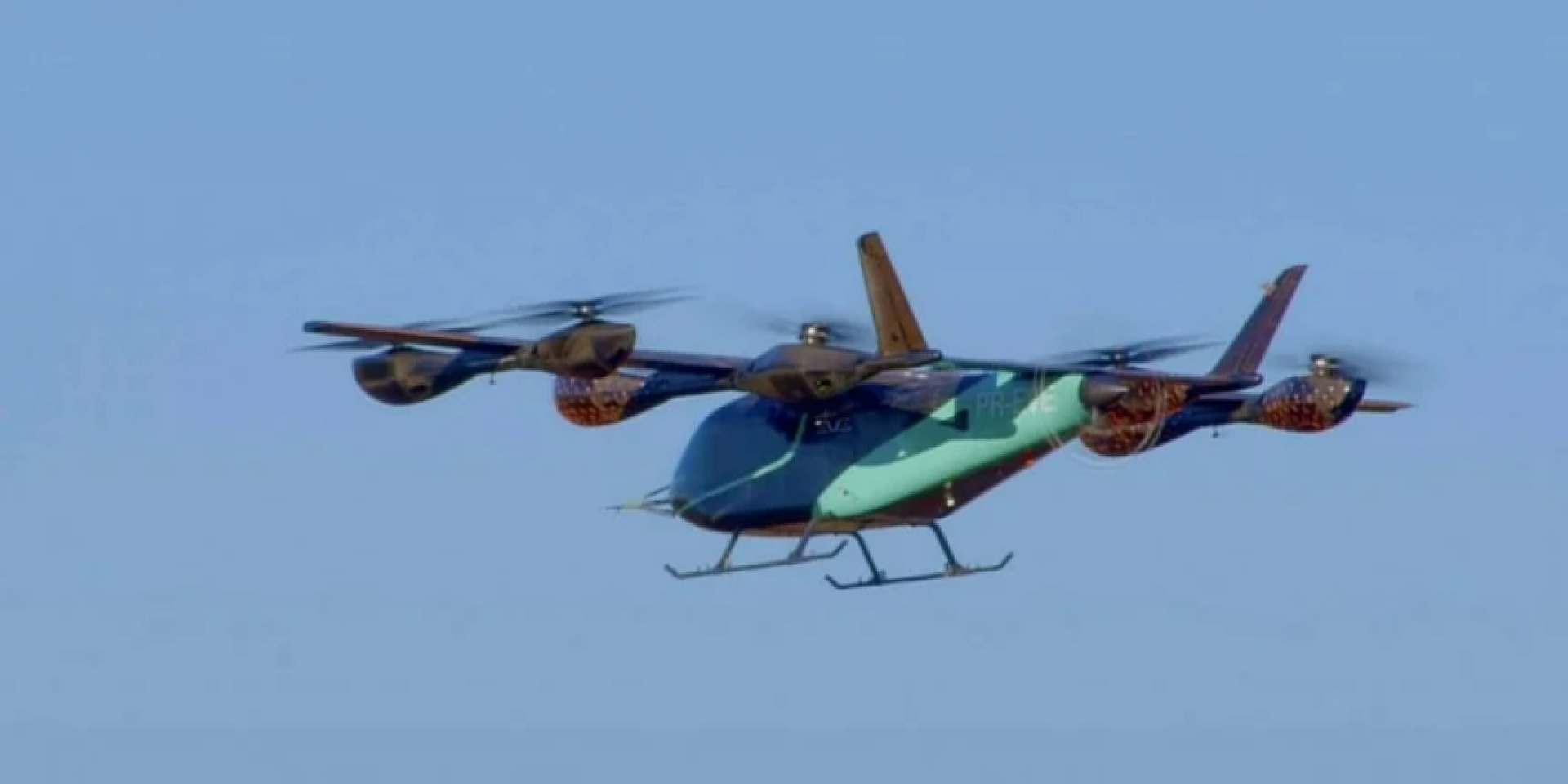 Новинка успешно прошла летные испытания (Фото: Eve Air Mobility)
