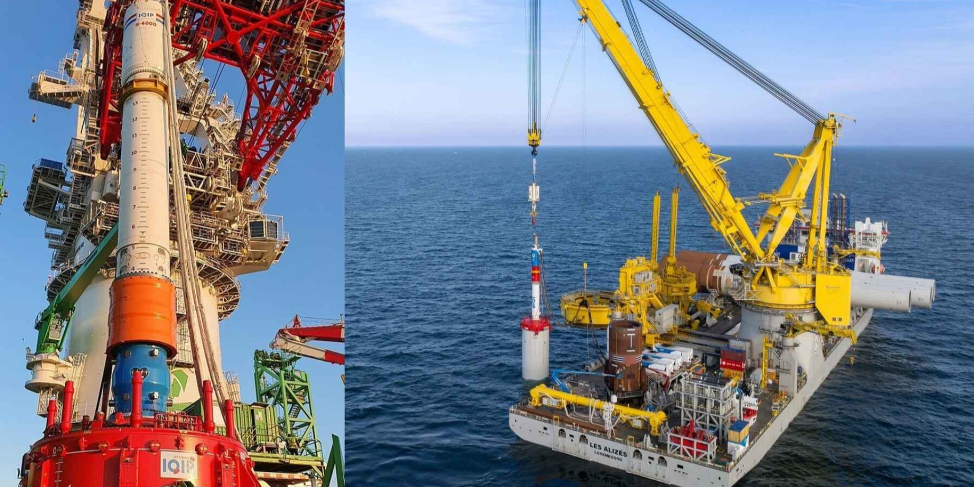 Строительство морских ветропарков (Фото: ecoticias.com)