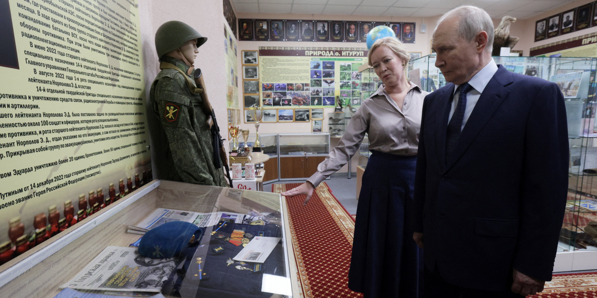 Vladimir Putin's visit to the Kuril Islands draws reaction from Japan