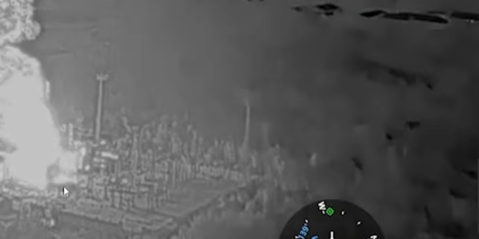 Unmanned systems forces strike energy facilities in temporarily occupied territories (Photo: Screenshot of the video Magyar / YouTube)