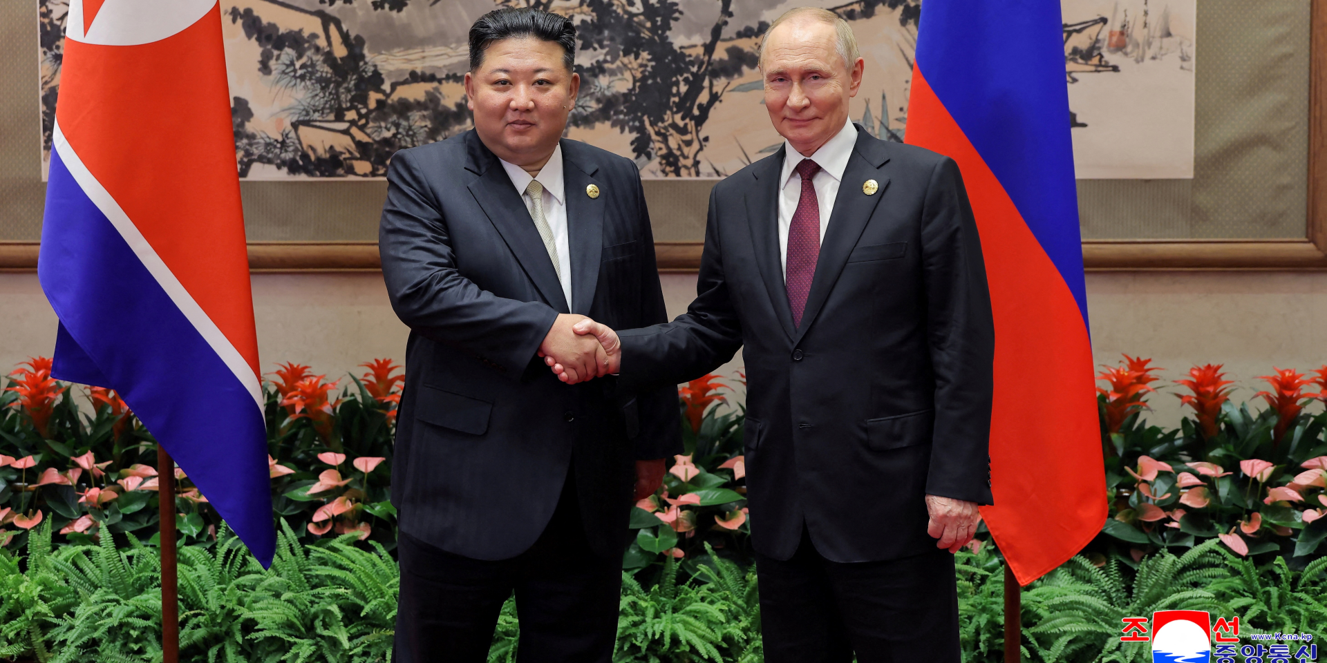 North Korean dictator Kim Jong Un and Vladimir Putin (Photo: KCNA via REUTERS)