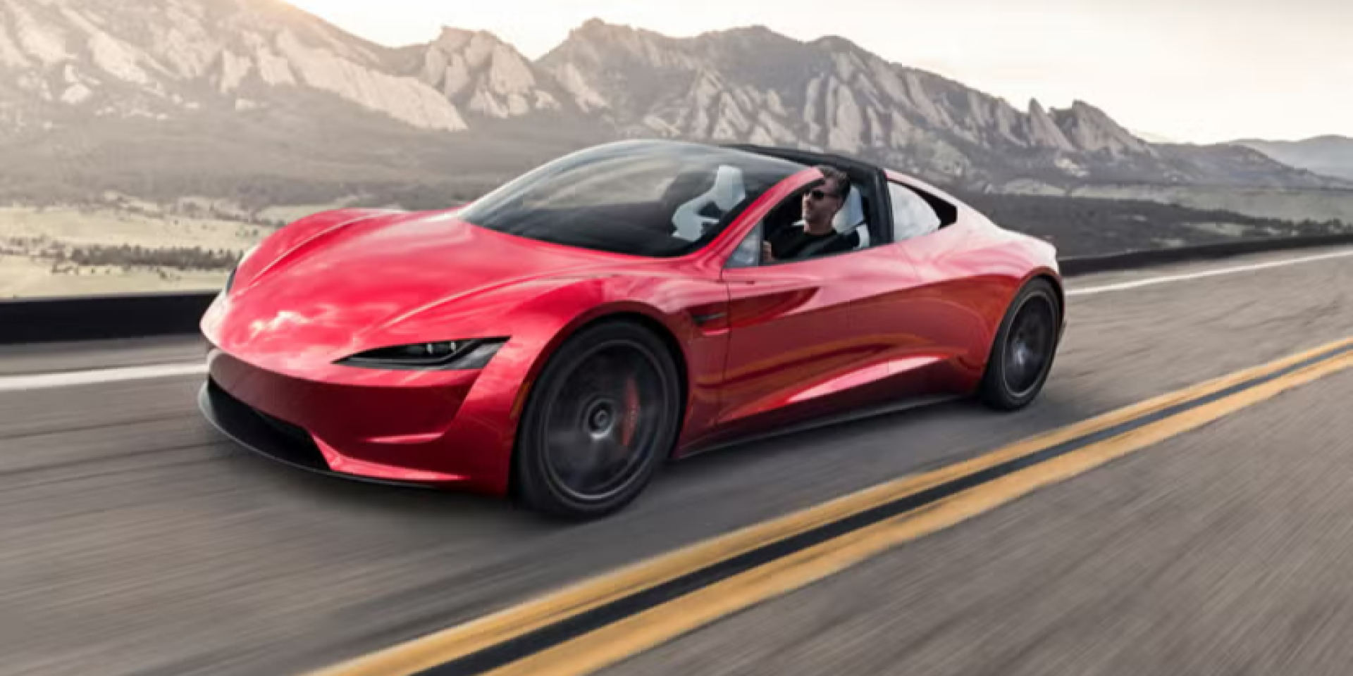 Tesla Roadster могут представить на полигоне SpaceX (Фото: Tesla)