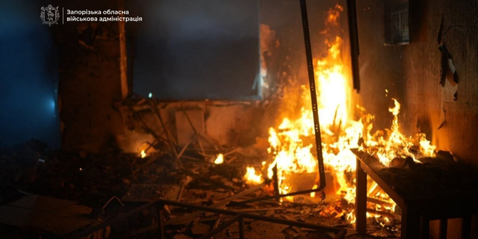 Zaporizhzhya is regularly targeted by Russian forces (Photo: @ivan_fedorov_zp)