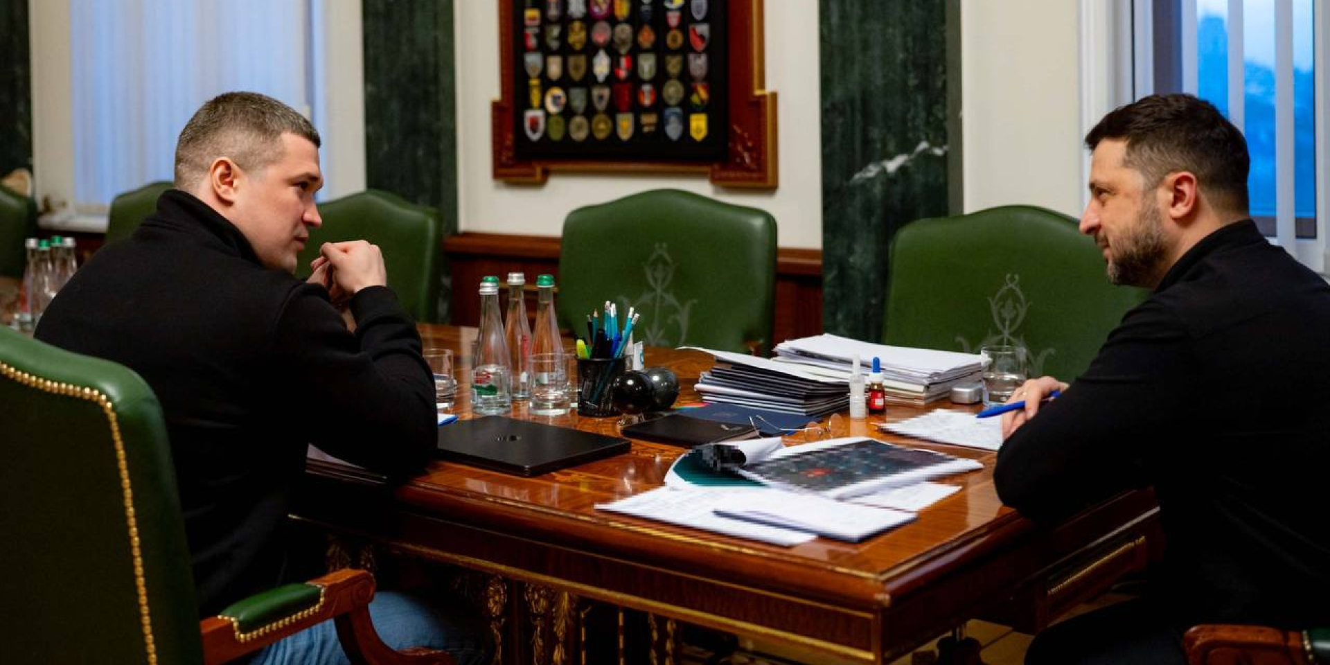 Zelenskyy and Fedorov in Presidential Office (Photo: Zelenskiy Official / Telegram)