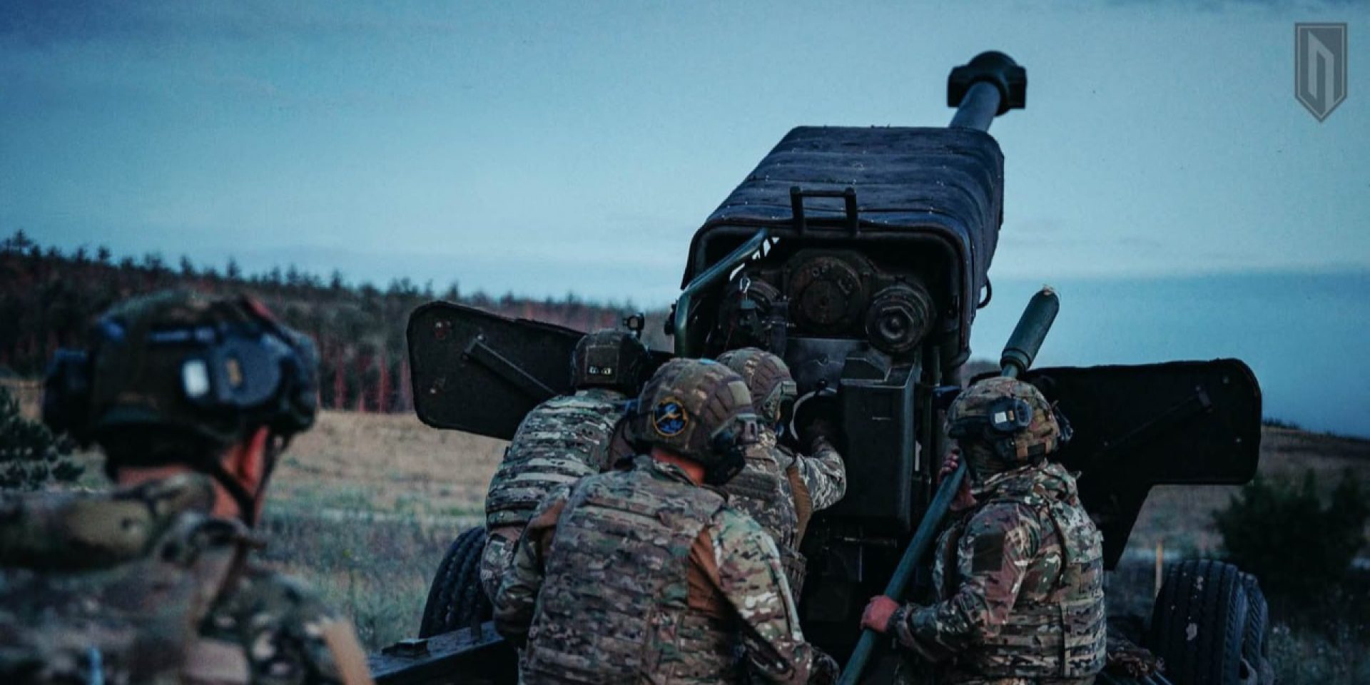 Огневая поддержка артиллерии, подготовка бойцов Третьей штурмовой бригады (Фото: t.me/ab3brigade)