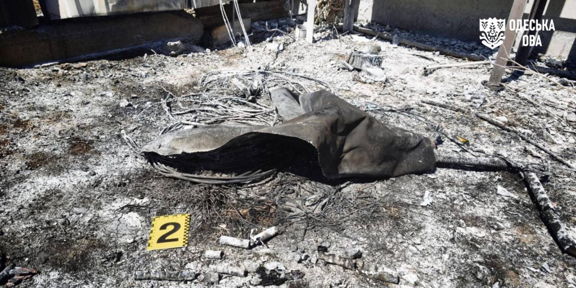 Consequences of enemy shelling in the Odesa region (Photo: Odesa military administration)