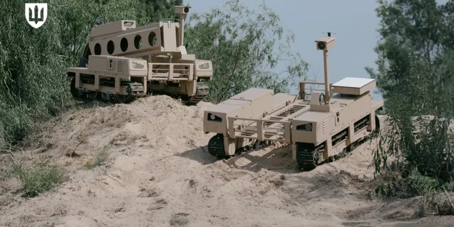 Khartiia Corps is retrofitting assault robots to perform logistics tasks (Photo: Ministry of Defense of Ukraine)