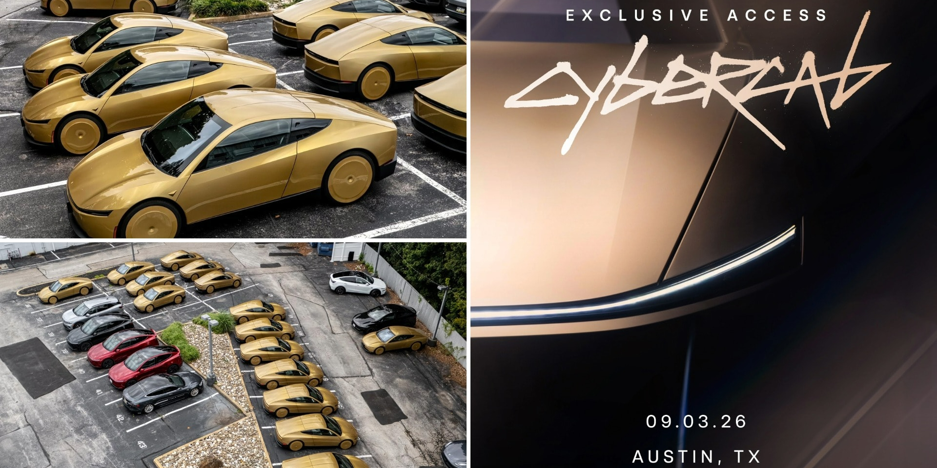 Tesla рассылает странные приглашения на презентацию обновленного Cybercab (Фото: Tesla)