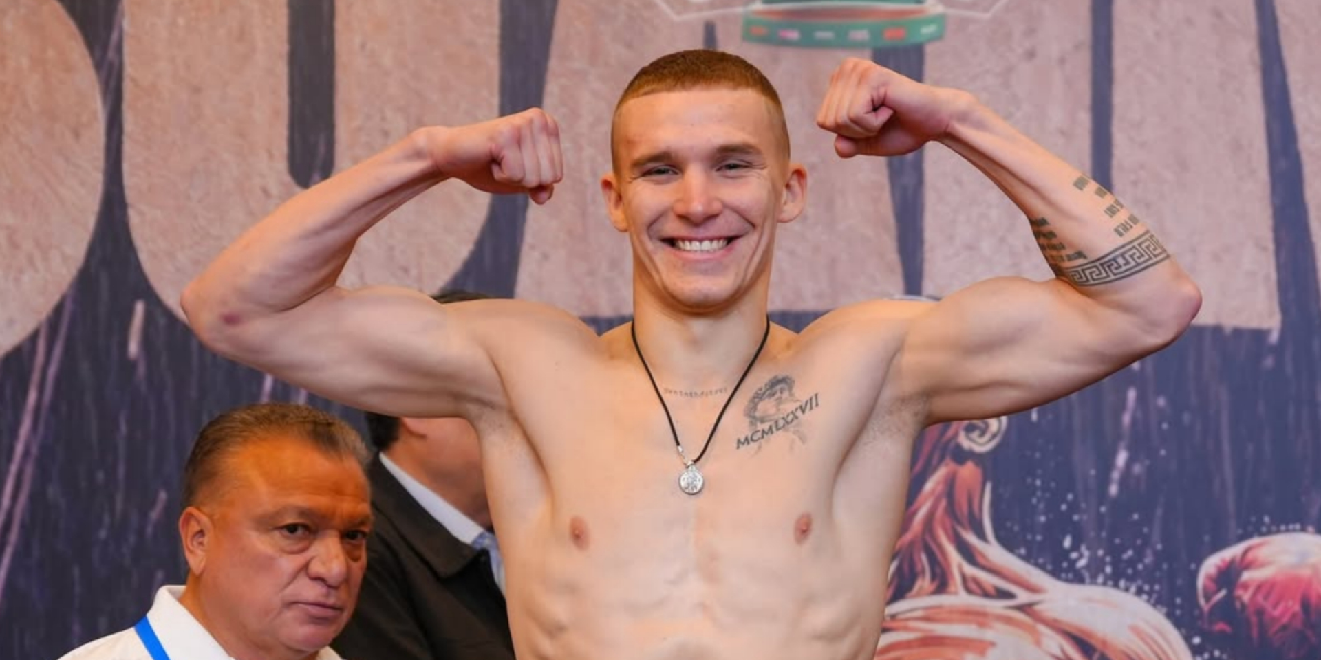 Даниил Лозан одержал победу с травмой руки (Фото: instagram.com/boxinggrandprix)