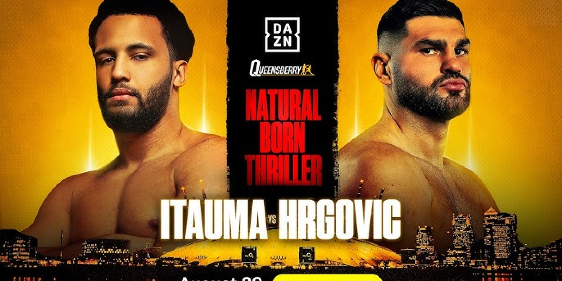 Итаума и Хргович проведут бой в Лондоне (Фото: DAZN Boxing)