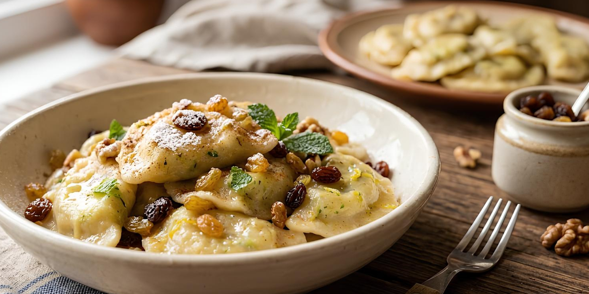 Клопотенко поделился рецептом вареников с кабачками (Фото: NV Food через ChatGPT — всё)