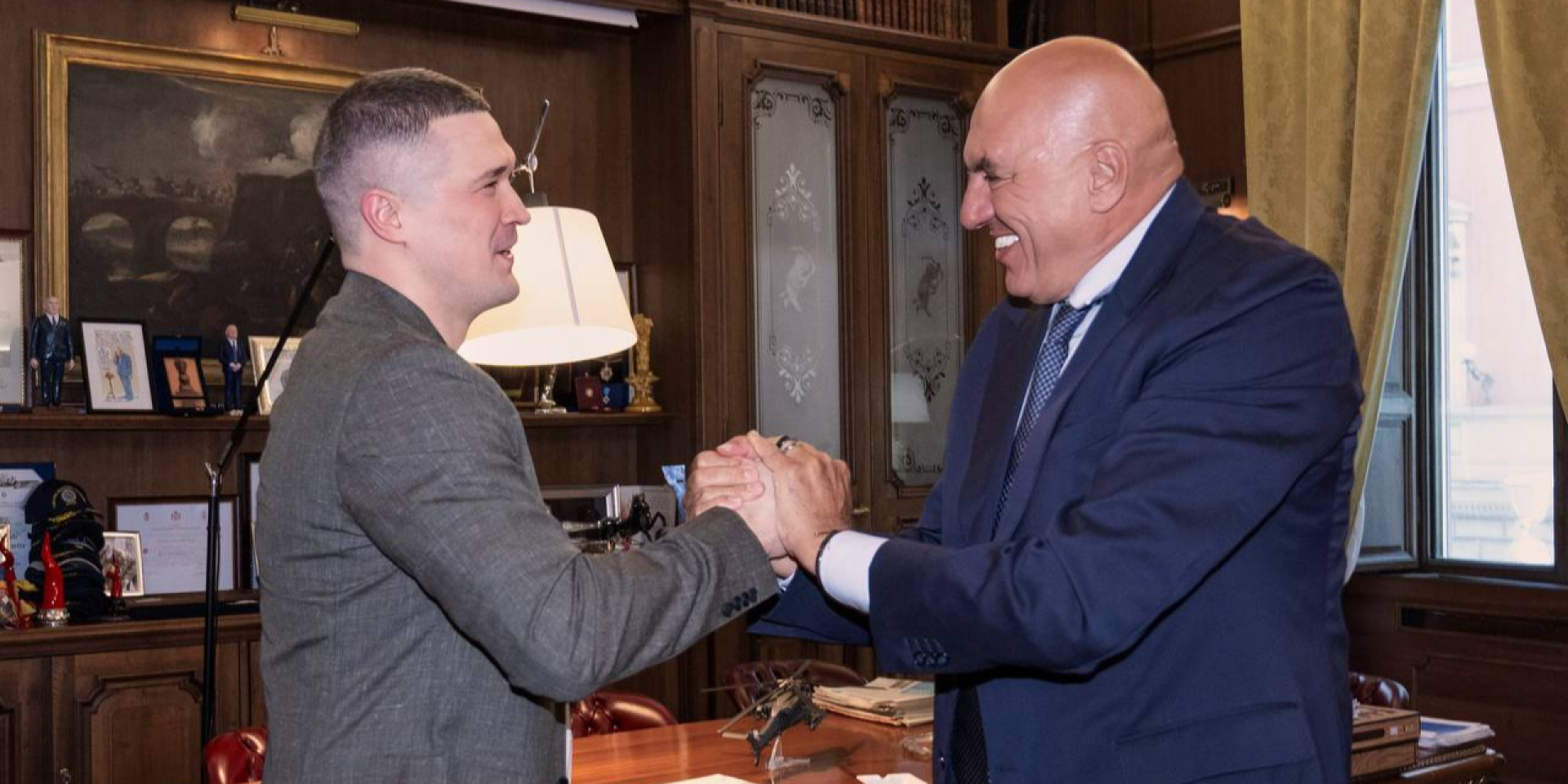 Mykhailo Fedorov and Guido Crosetto (Photo: Fedorov / Telegram)