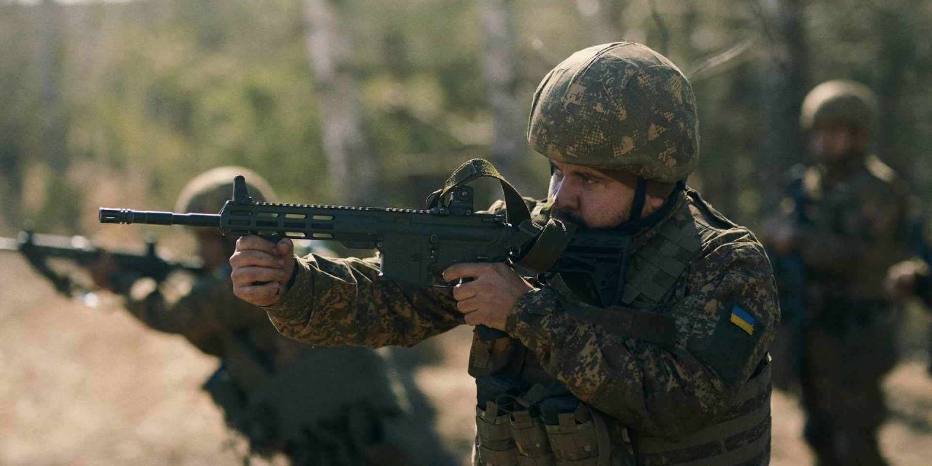 Assault rifles of the R.U.G. regiment continue to advance through the forest in the Kupiansk direction (Photo: 23rd Assault Regiment R.U.G / Telegram)