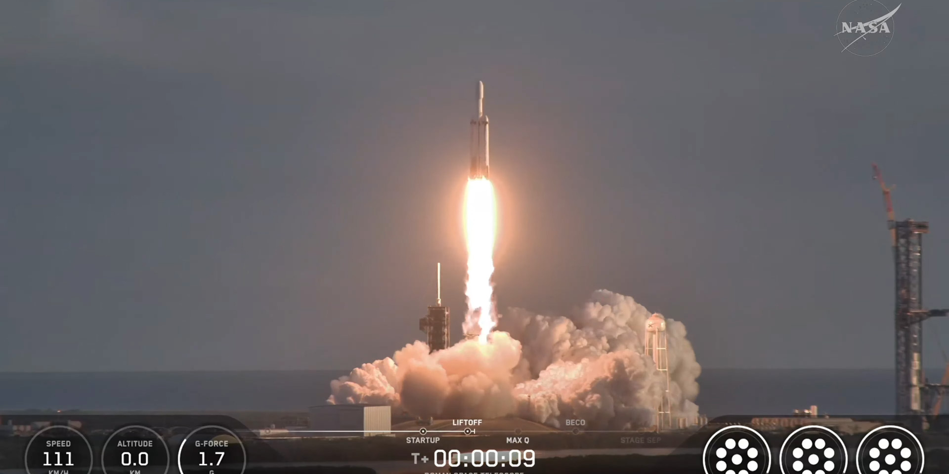 Телескоп запустили с помощью ракеты Falcon Heavy (Фото: NASA)