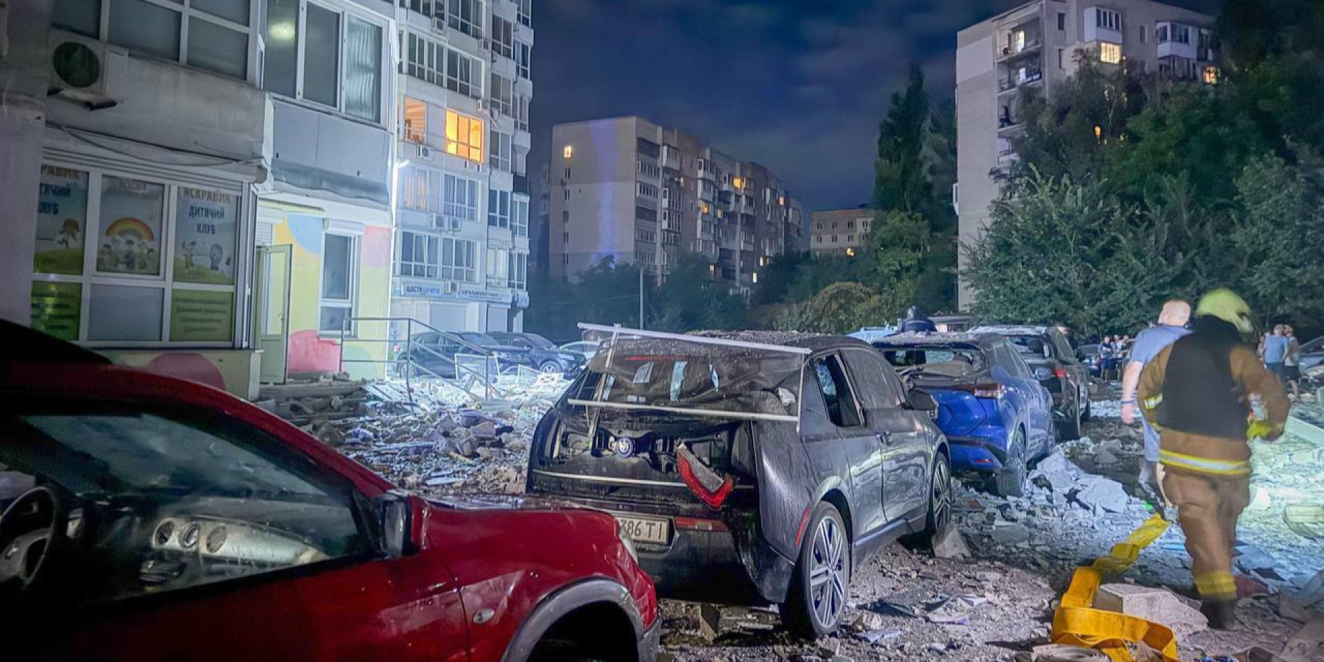 The aftermath of Russian attack on Odesa, Sept. 2, 2026 (Photo: SES in Odesa Oblast)