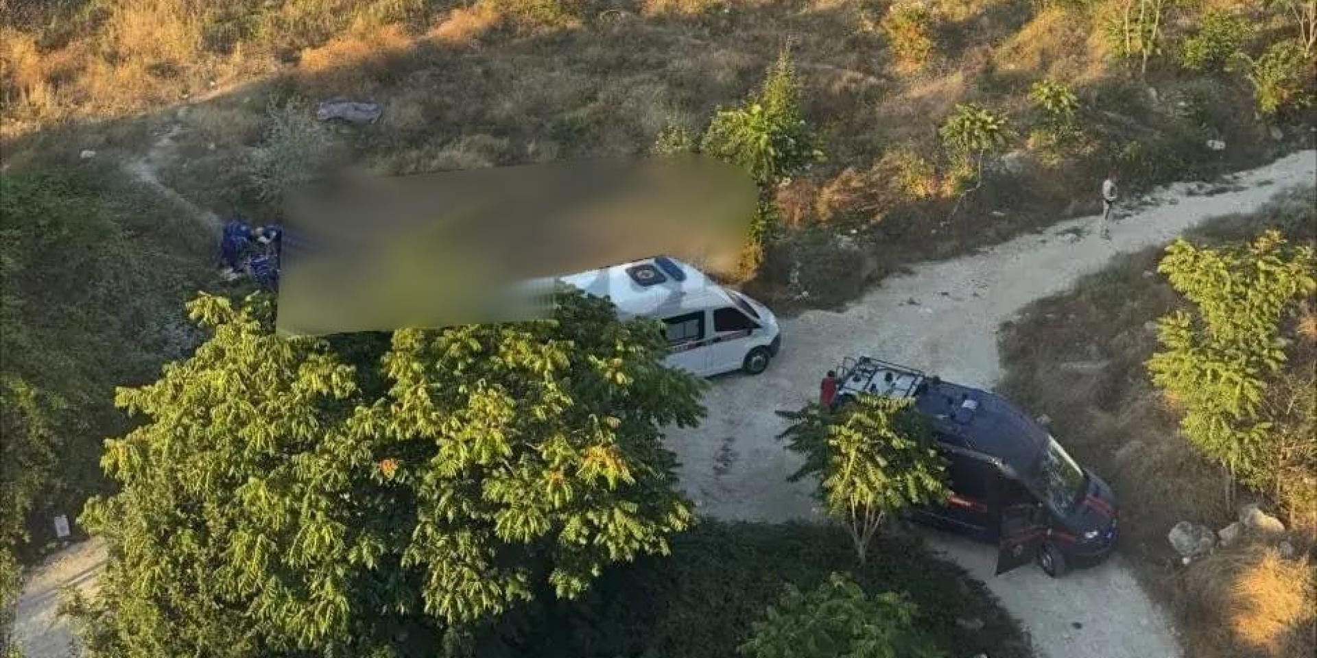 A car carrying a Russian soldier exploded in Sevastopol (Photo: Crimean Wind / Telegram)