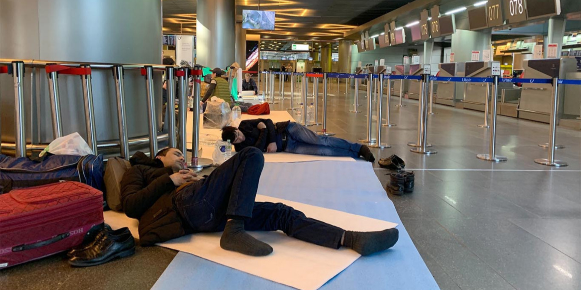 Moscow airports closed for 2nd night in row (Photo: The Moscow Times)