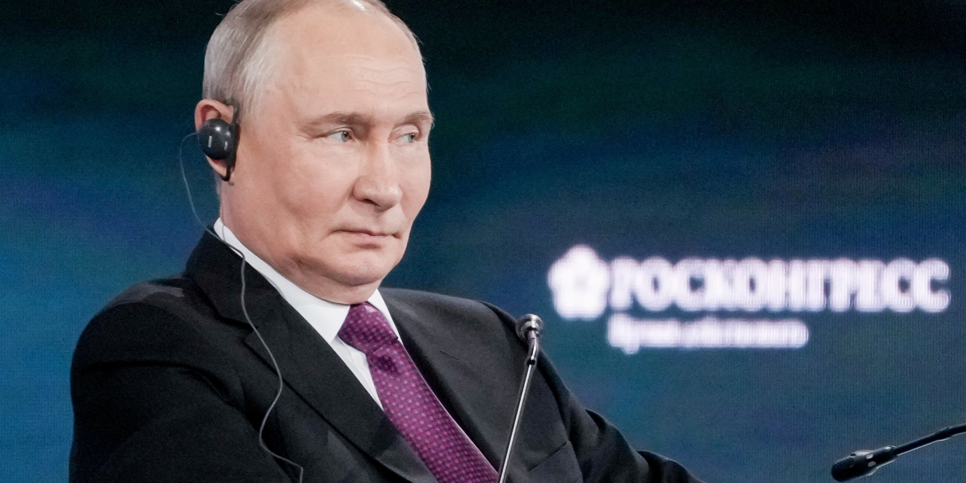 Russian dictator Vladimir Putin at a session of the Eastern Economic Forum in Vladivostok on September 3, 2026 (Photo: Aleksandr Zholobov/Roscongress/Handout via REUTERS)