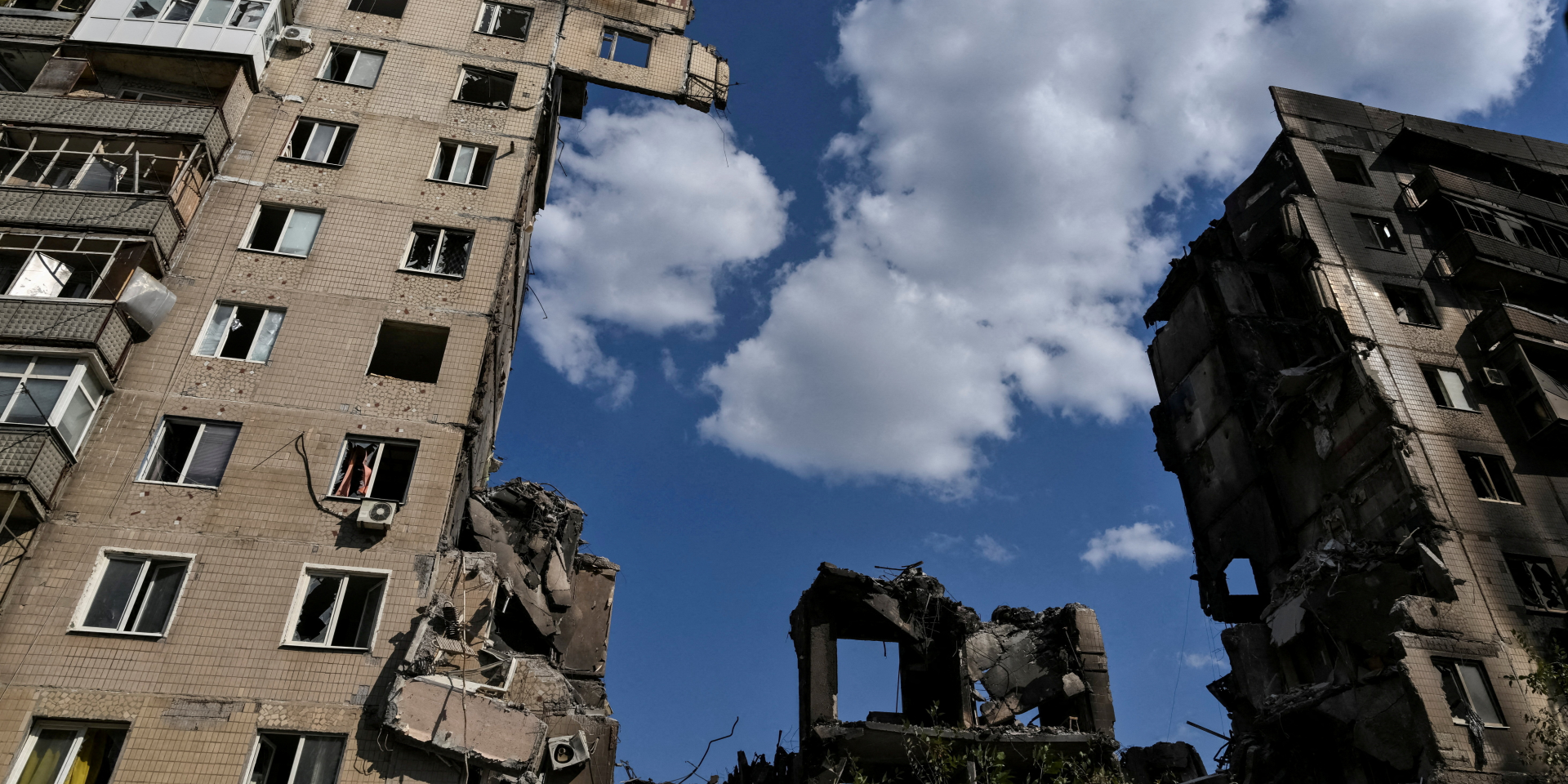 A house destroyed by Russian strikes in Druzhkivka, which the Russians have not yet captured. (Photo: REUTERS/Stringer)