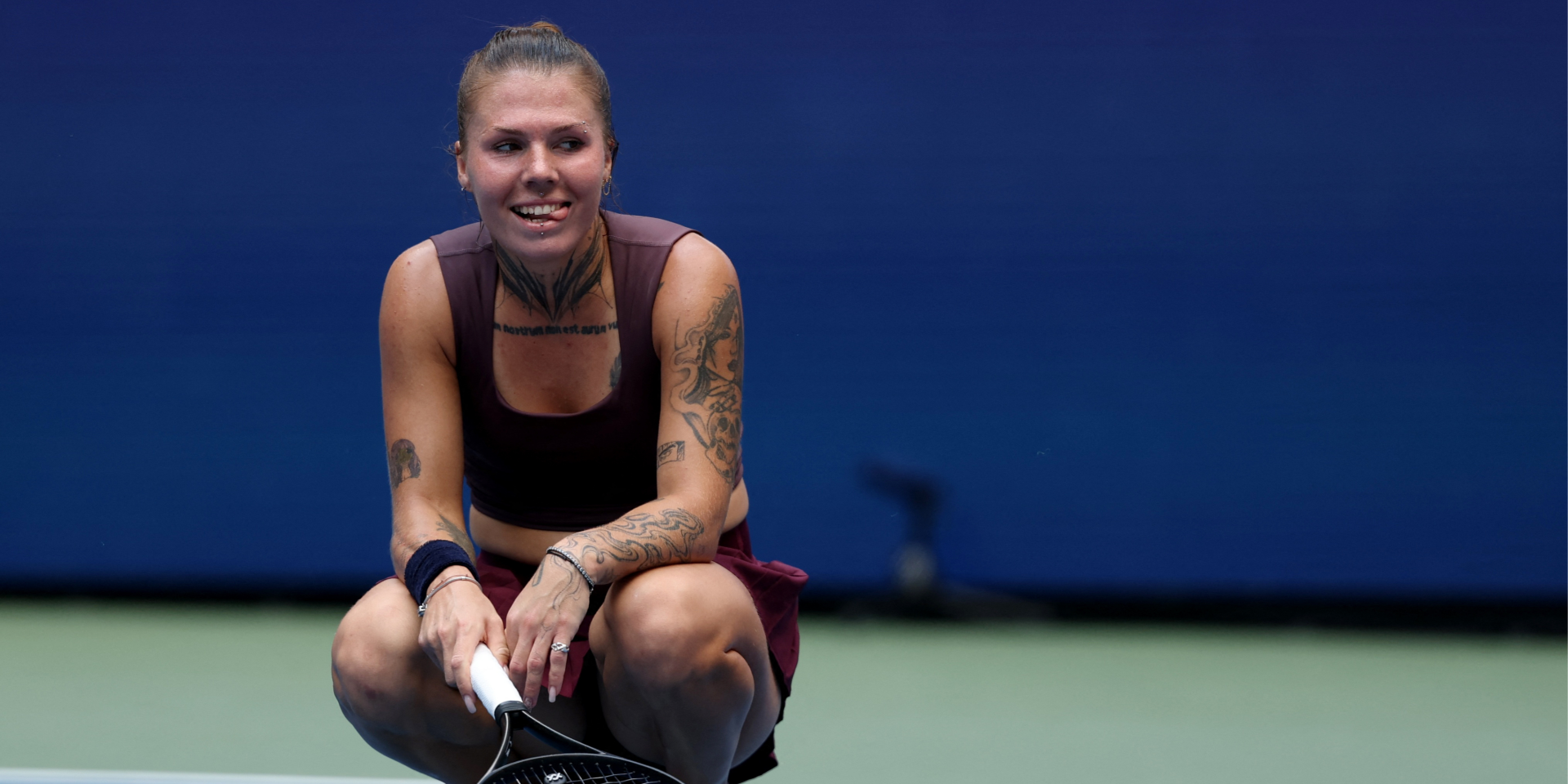 Олейникова завершила выступления на US Open (Фото: Reuters/Эмбер Серлс)