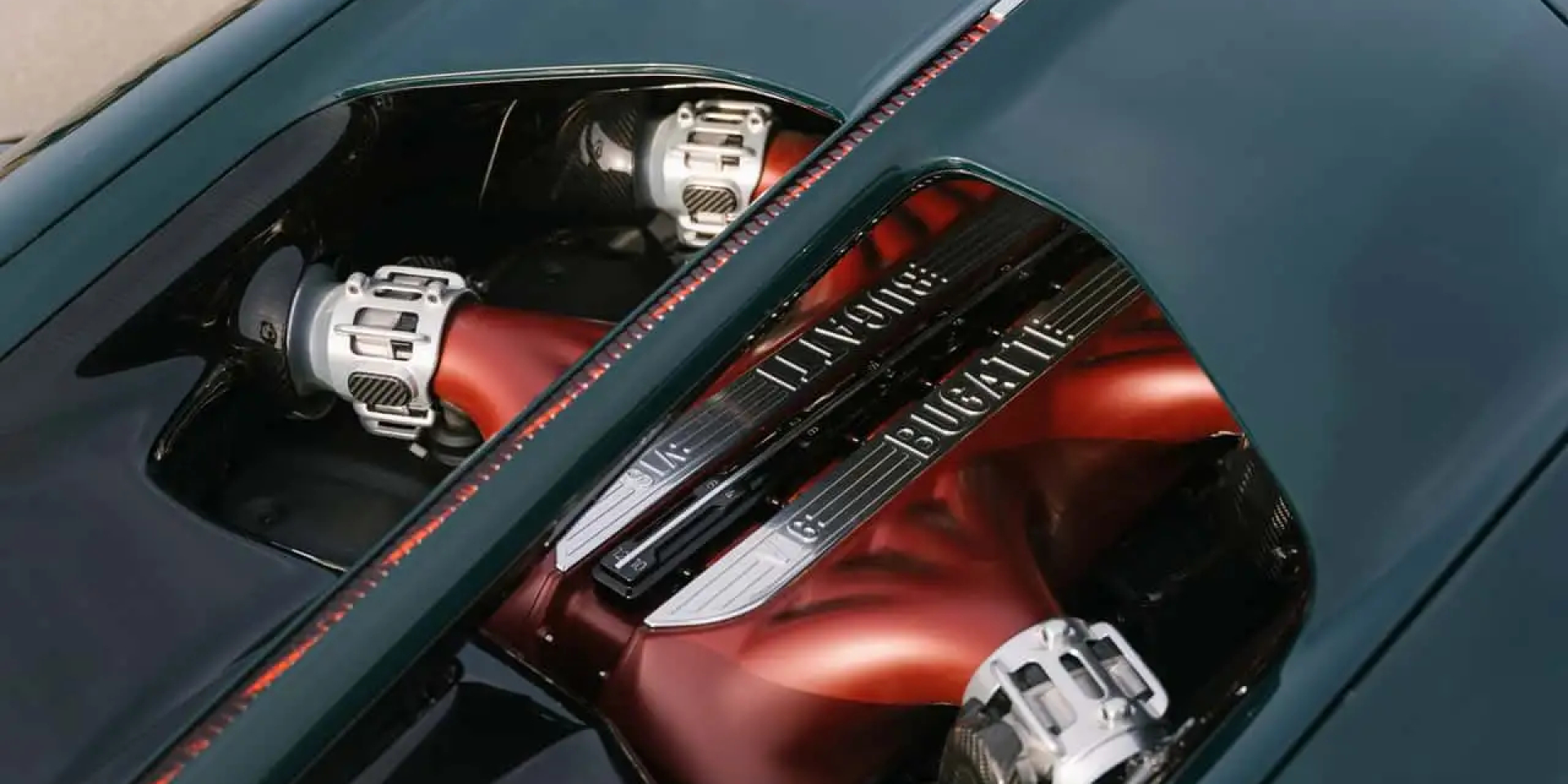 Новый атмосферный двигатель Bugatti (Фото: Bugatti)