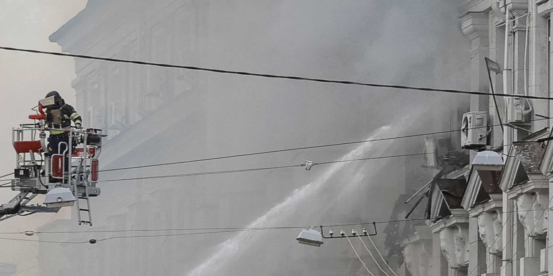 On Sept. 4, Russian troops struck the building of the Security Service of Ukraine in the center of Kyiv (Photo: REUTERS/Gleb Garanich)