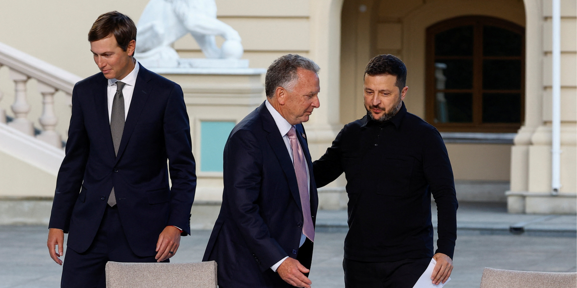 Zelensky held a press conference with Witkoff and Kushner (Photo: REUTERS/Valentyn Ogirenko)