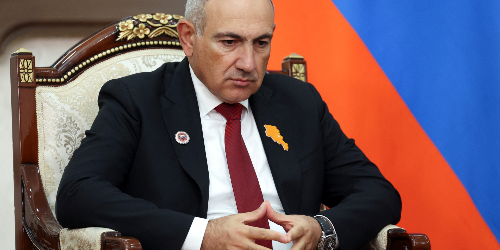The Kremlin reacted to Nikol Pashinyan's speech in Armenian (Photo: Sputnik/Vyacheslav Prokofyev/Pool via REUTERS)
