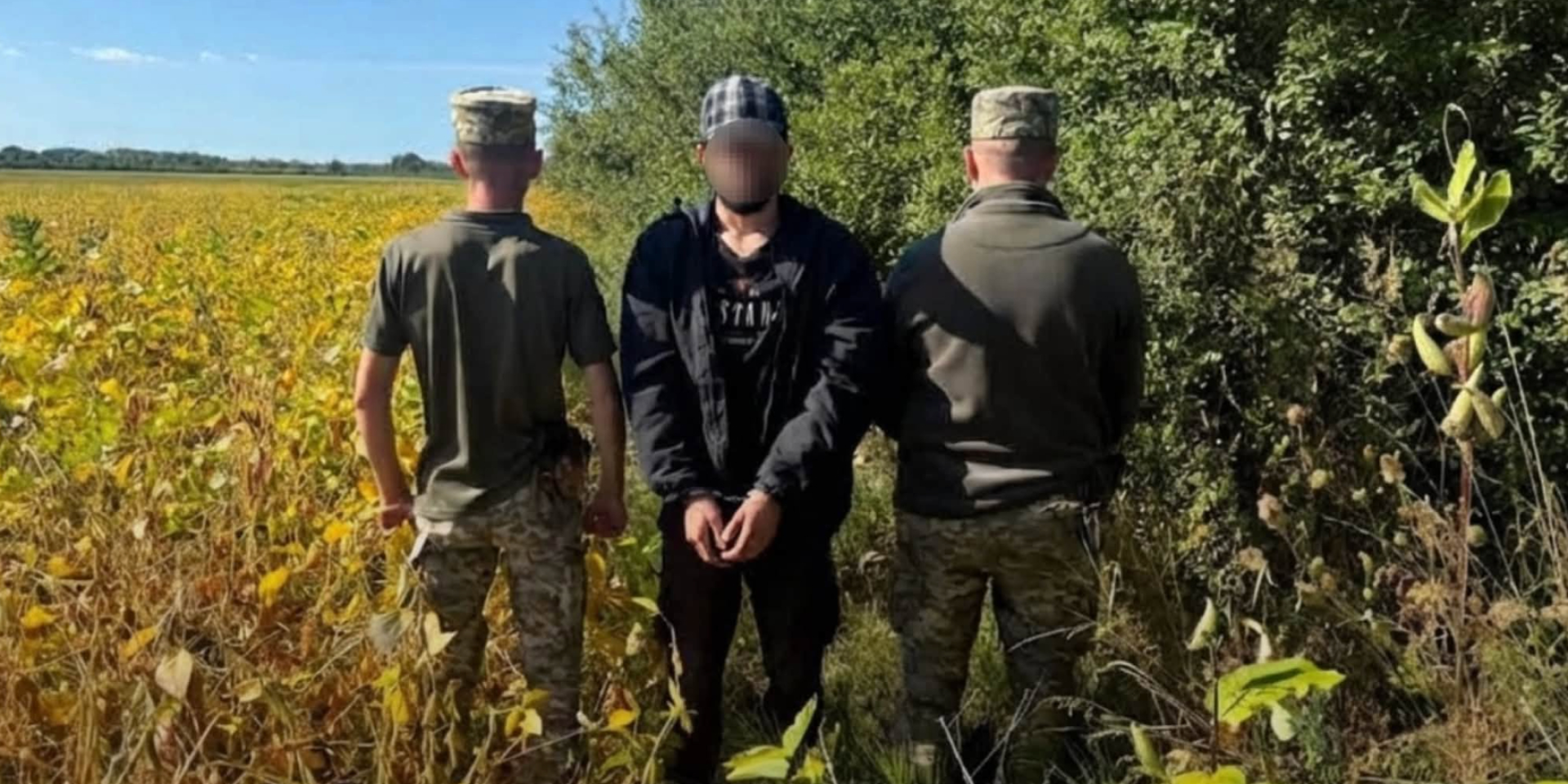 Чеченец пытался попасть в Украину после побега из российской армии (Фото: ГПСУ)