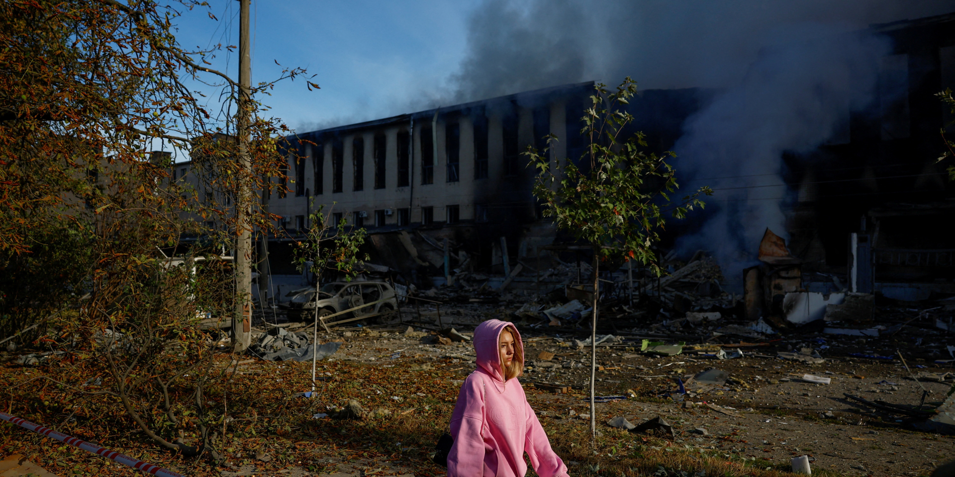 The aftermath of the Russian attack on Kyiv on September 8 (Photo: REUTERS/Valentyn Ogirenko)