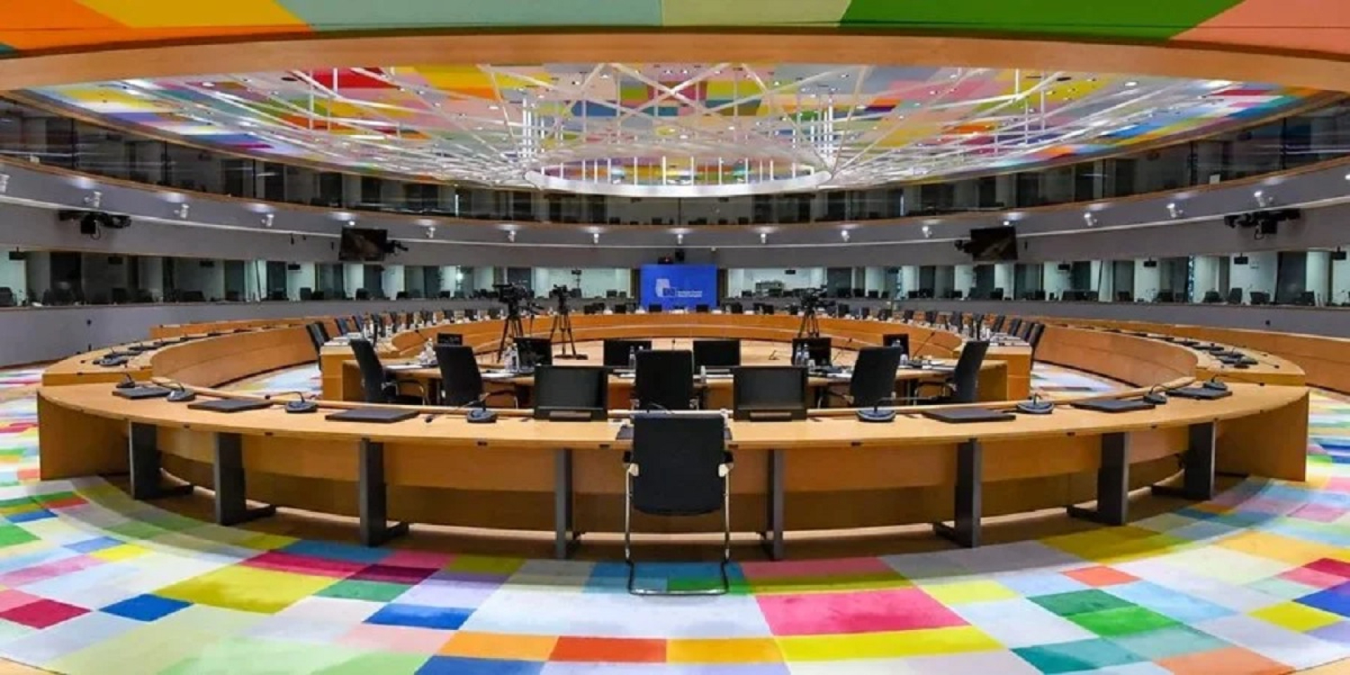 EU Council Chamber (Photo: EU Council/Х)