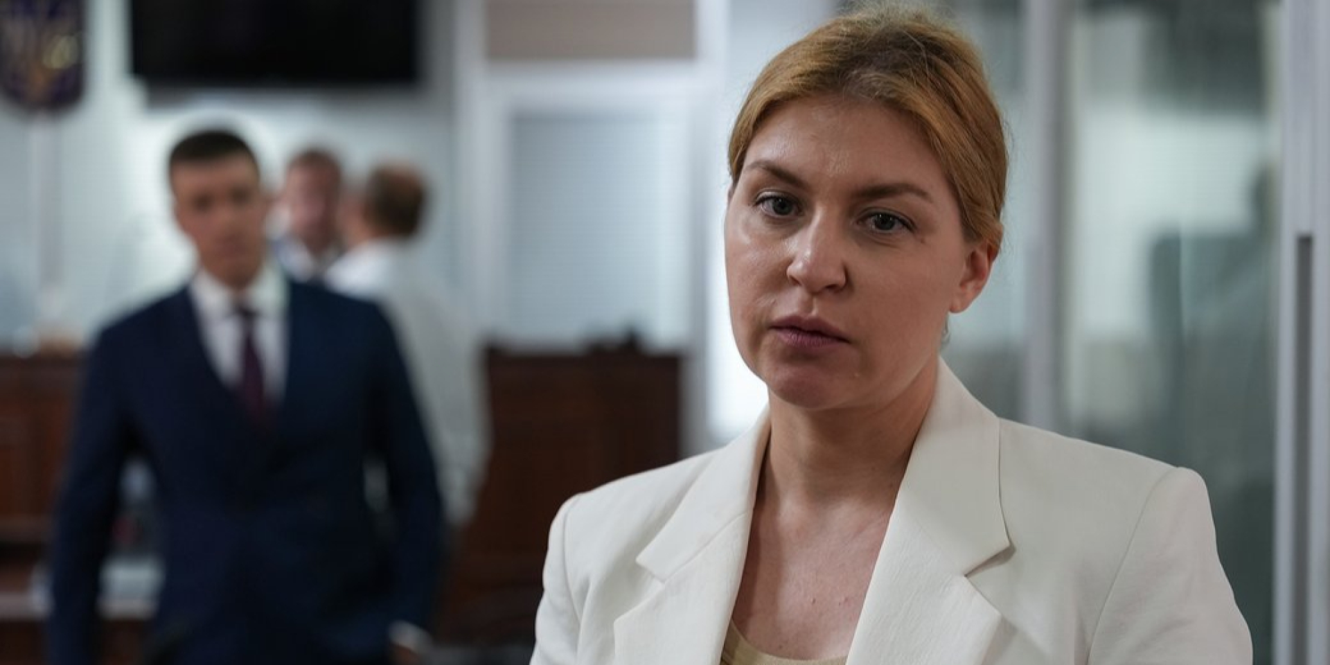 Olga Stefanishyna during a hearing at the High Anti-Corruption Court in Kyiv on August 5, 2026 (Photo: Suspilne News/Ivan Antypenko)