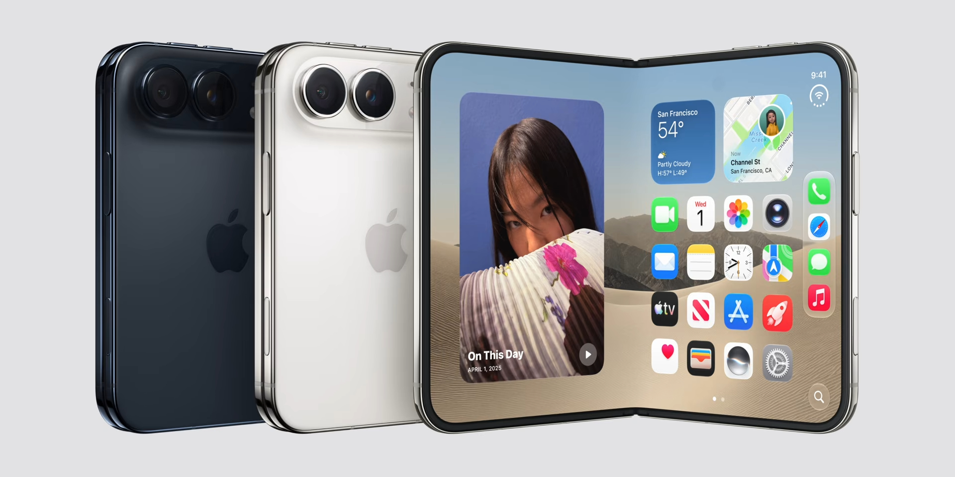 iPhone Duo — складной смартфон от Apple и его особенности (Фото: фрагмент Apple Event / скриншот NV)