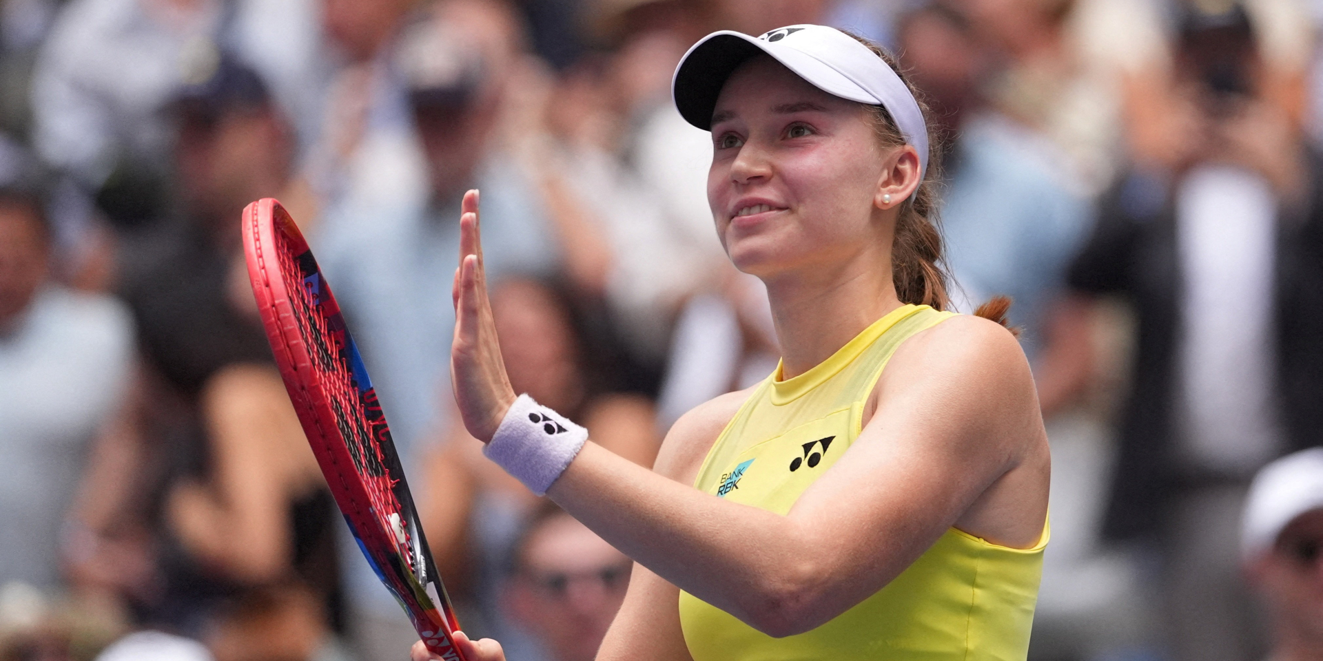 Рыбакина вышла в полуфинал US Open (Фото: IMAGN IMAGES via Reuters/Robert Deutsch)