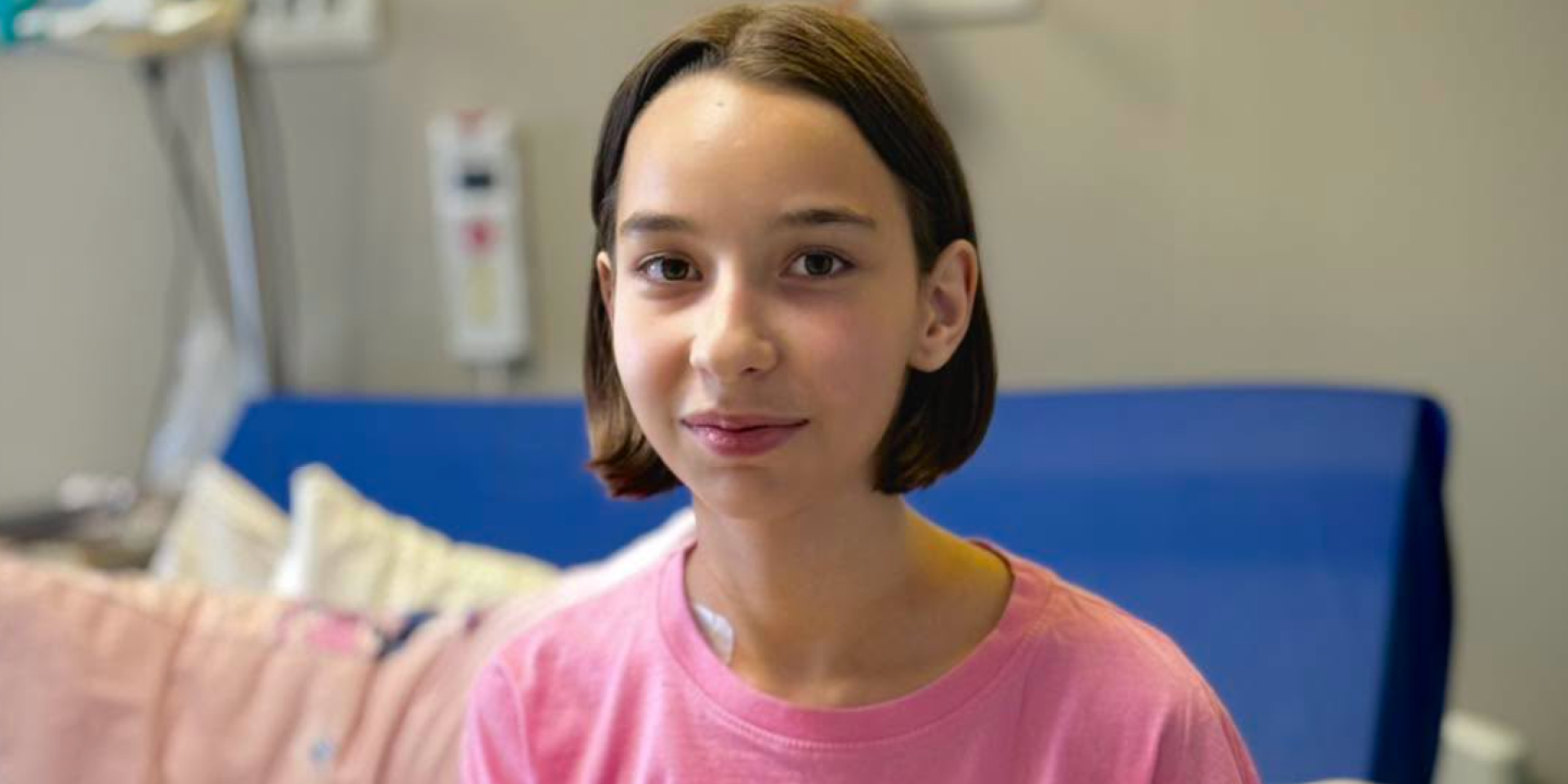 12-летняя Ясмина получила ранение, когда ехала в автомобиле 3 сентября (Фото: Facebook Министерства здравоохранения Украины)