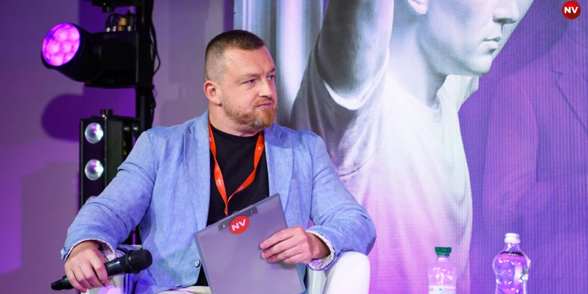 Dragon Capital Deputy Director and Radio NV host Serhii Fursa (Photo: Serhii Kantsyrenko / NV)