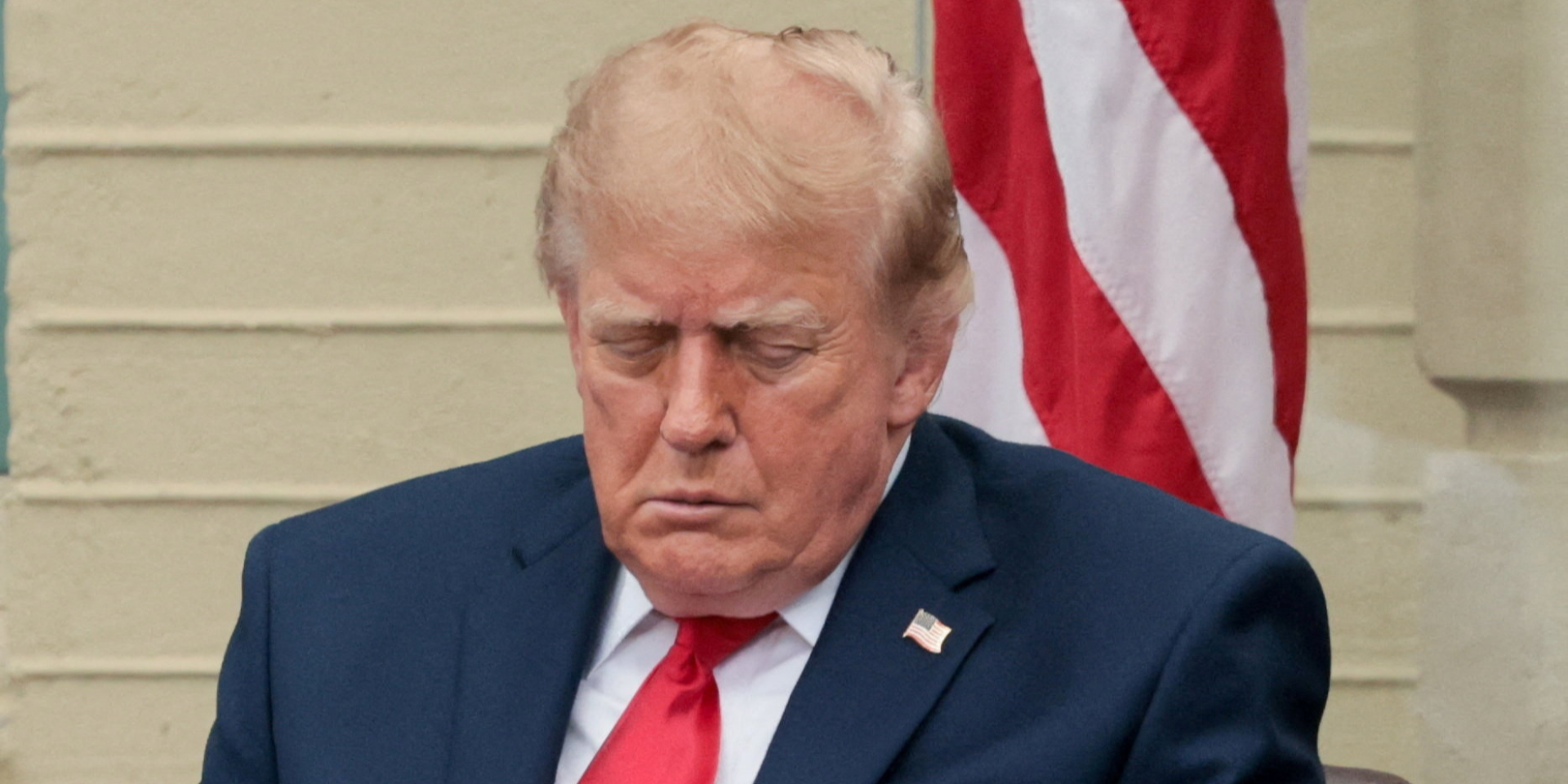 Donald Trump during a memorial ceremony honoring the victims of the Sept. 11 terrorist attacks. (Photo: REUTERS/Jonathan Ernst)