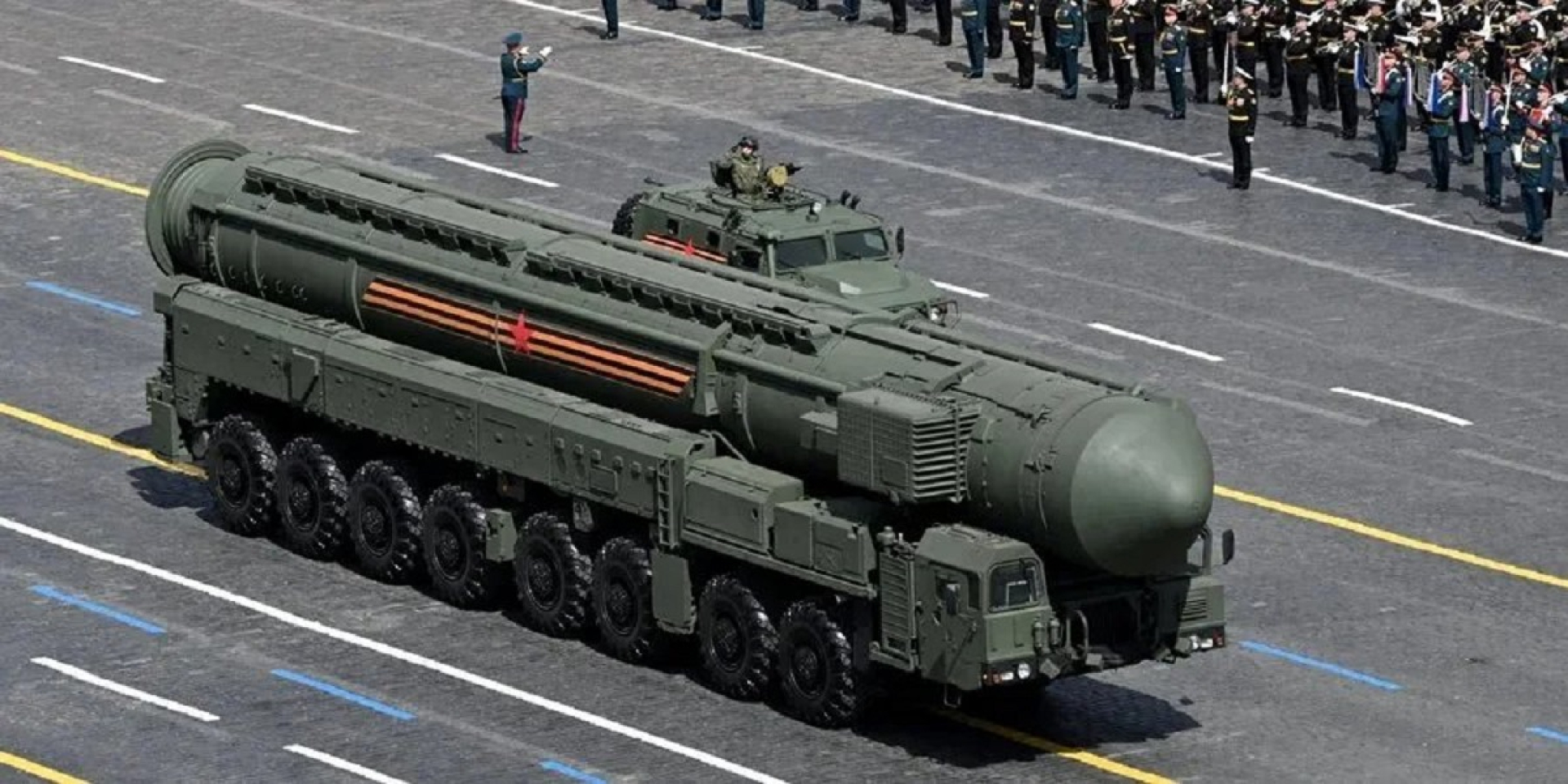 Yars intercontinental ballistic missile at a parade in Moscow, Russia, May 9, 2025. (Photo: Maxim Bogodvid/Host agency RIA Novosti/Handout via REUTERS)