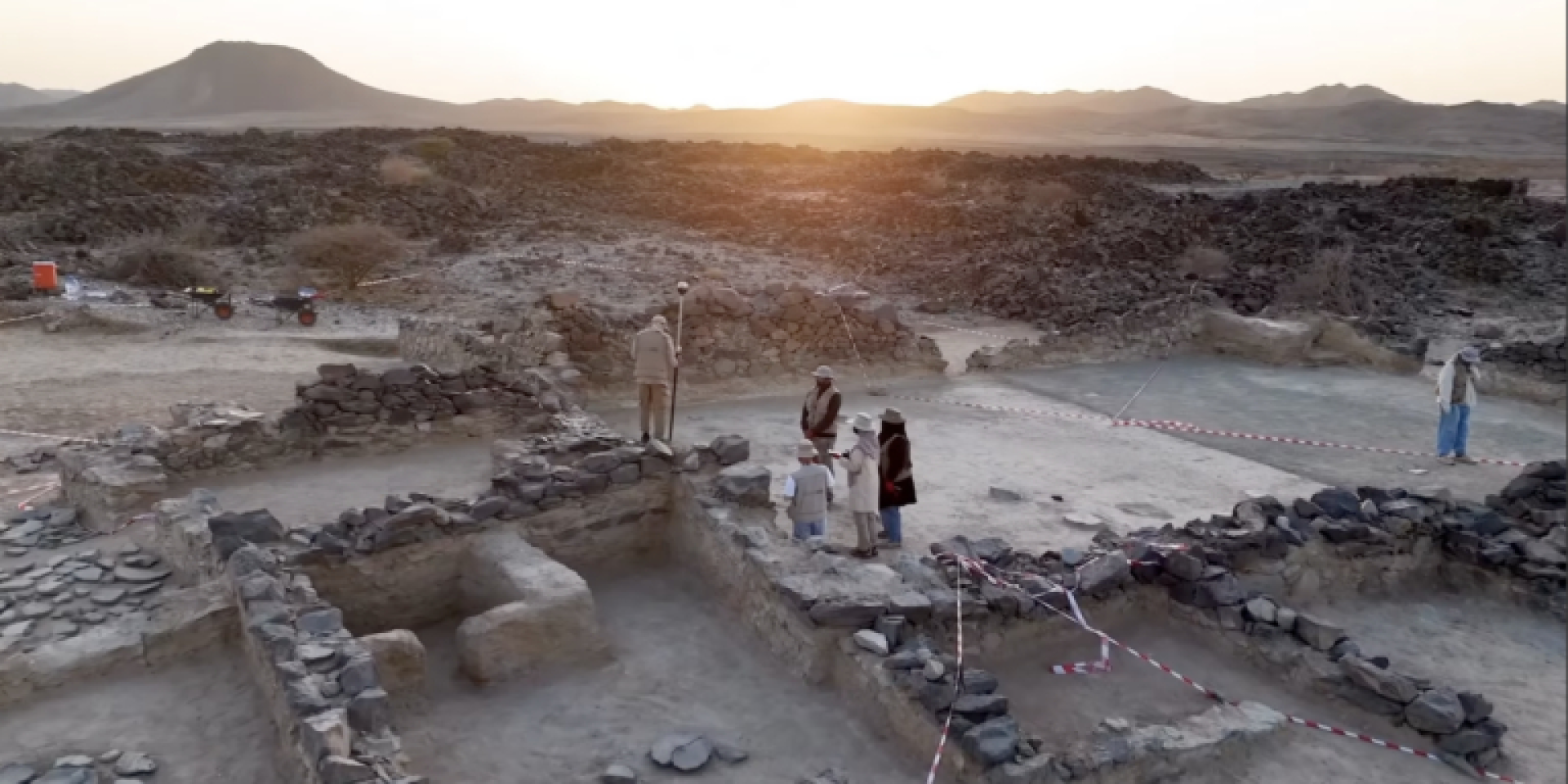 Раскопки древней мечети (Фото: Saudi Heritage Commission / Instagram)